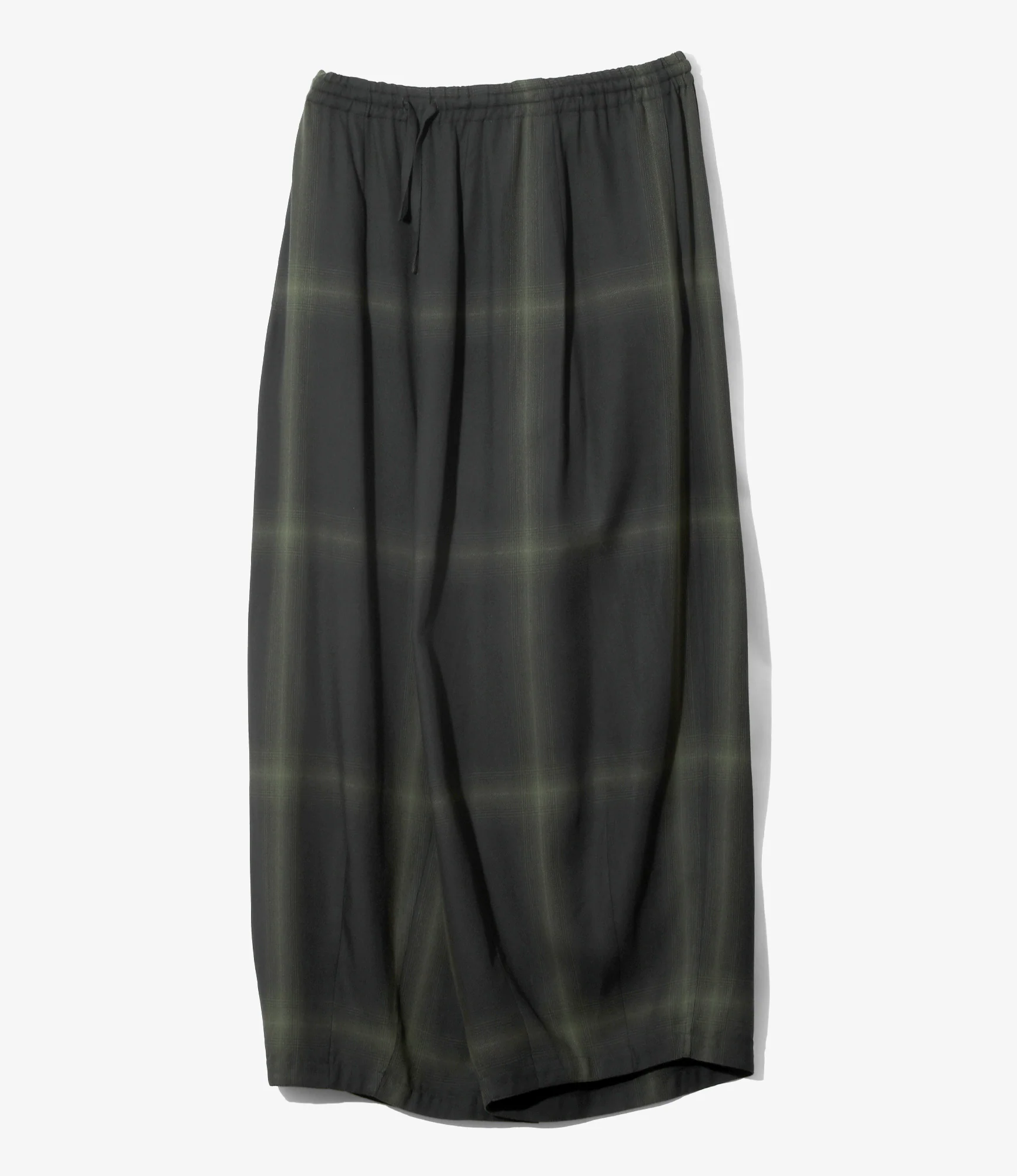 H.D. Pant – Black Plaid Rayon - Image 4