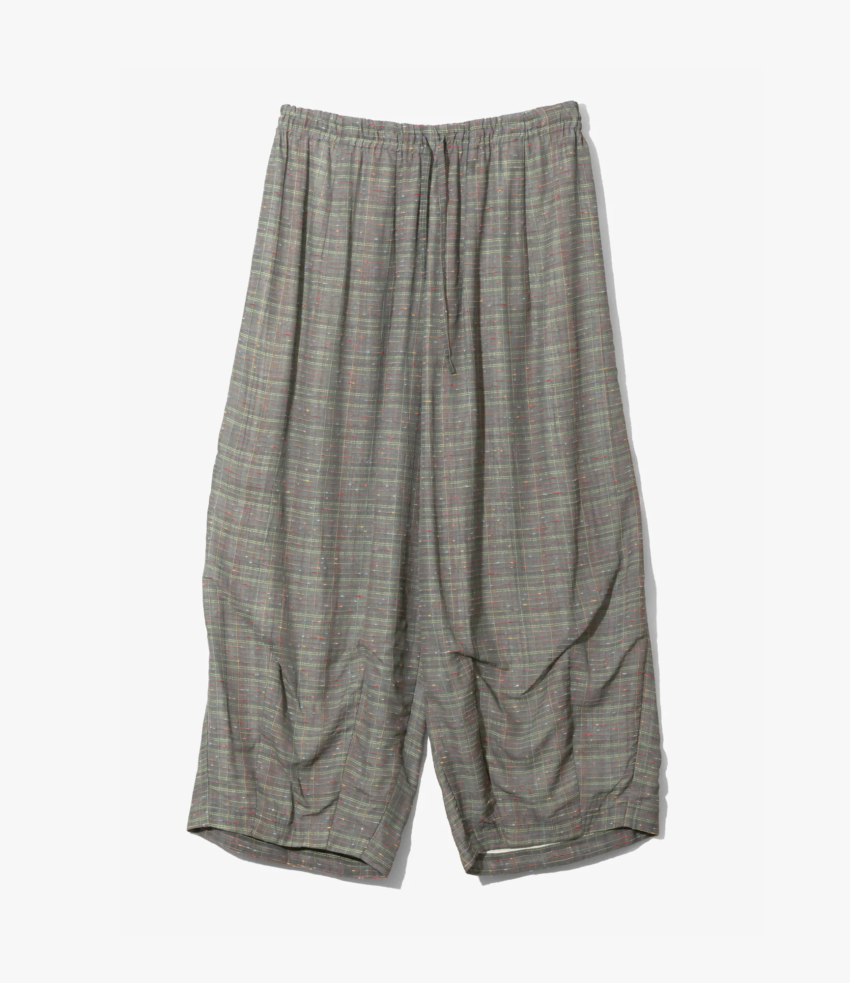 H.D. Pant – Grey Plaid Ring Knot