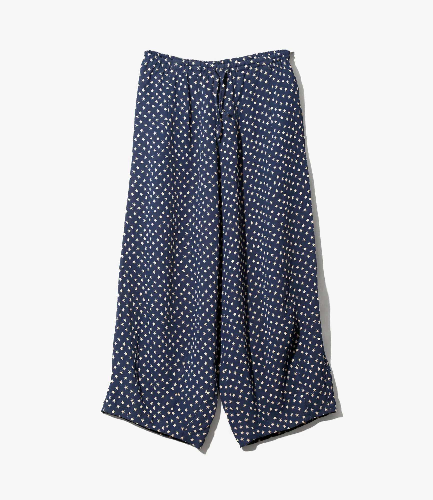 H.D. Pant – Navy Star Double-Weave Jacquard