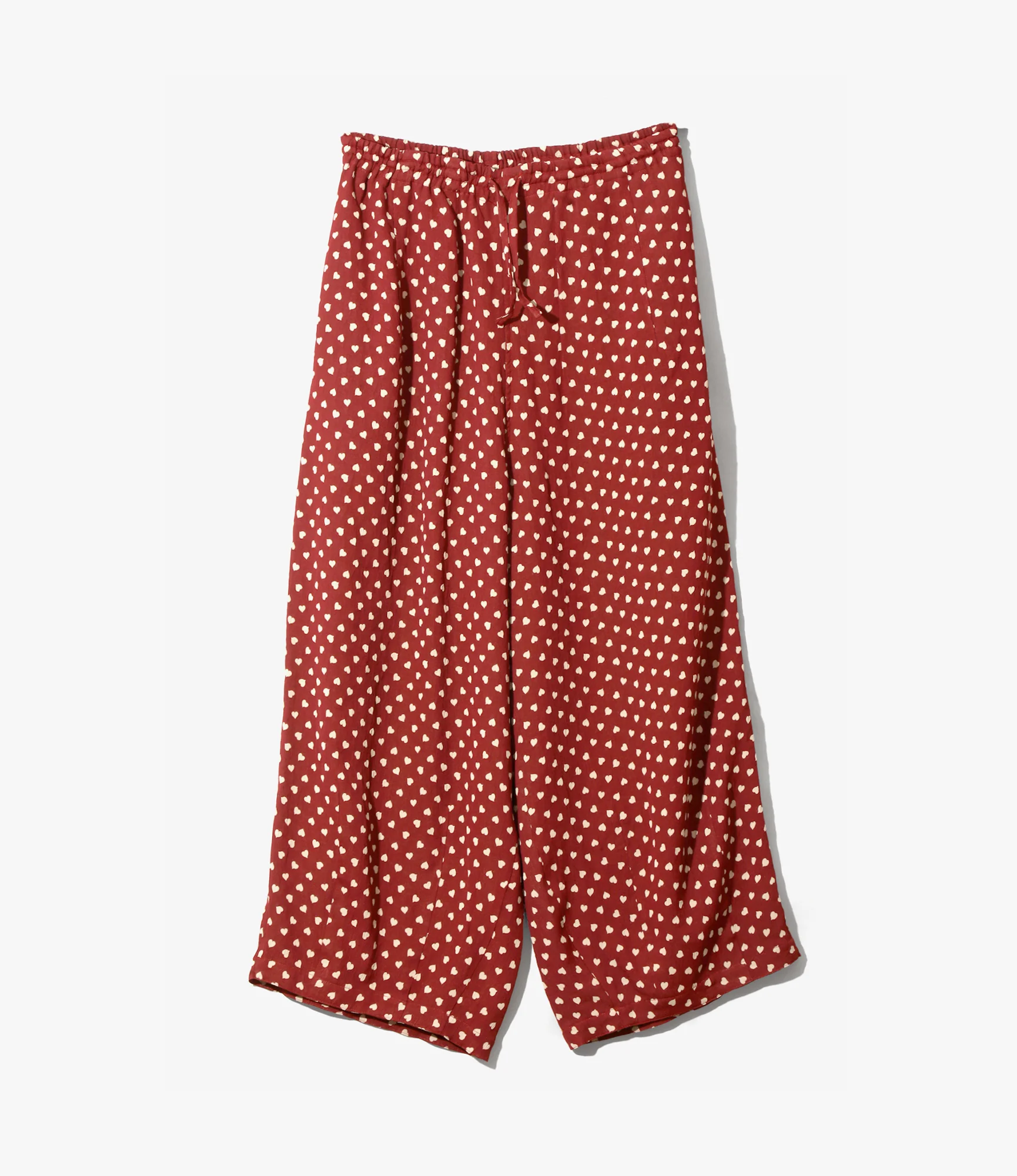 H.D. Pant – Red Heart Double-Weave Jacquard