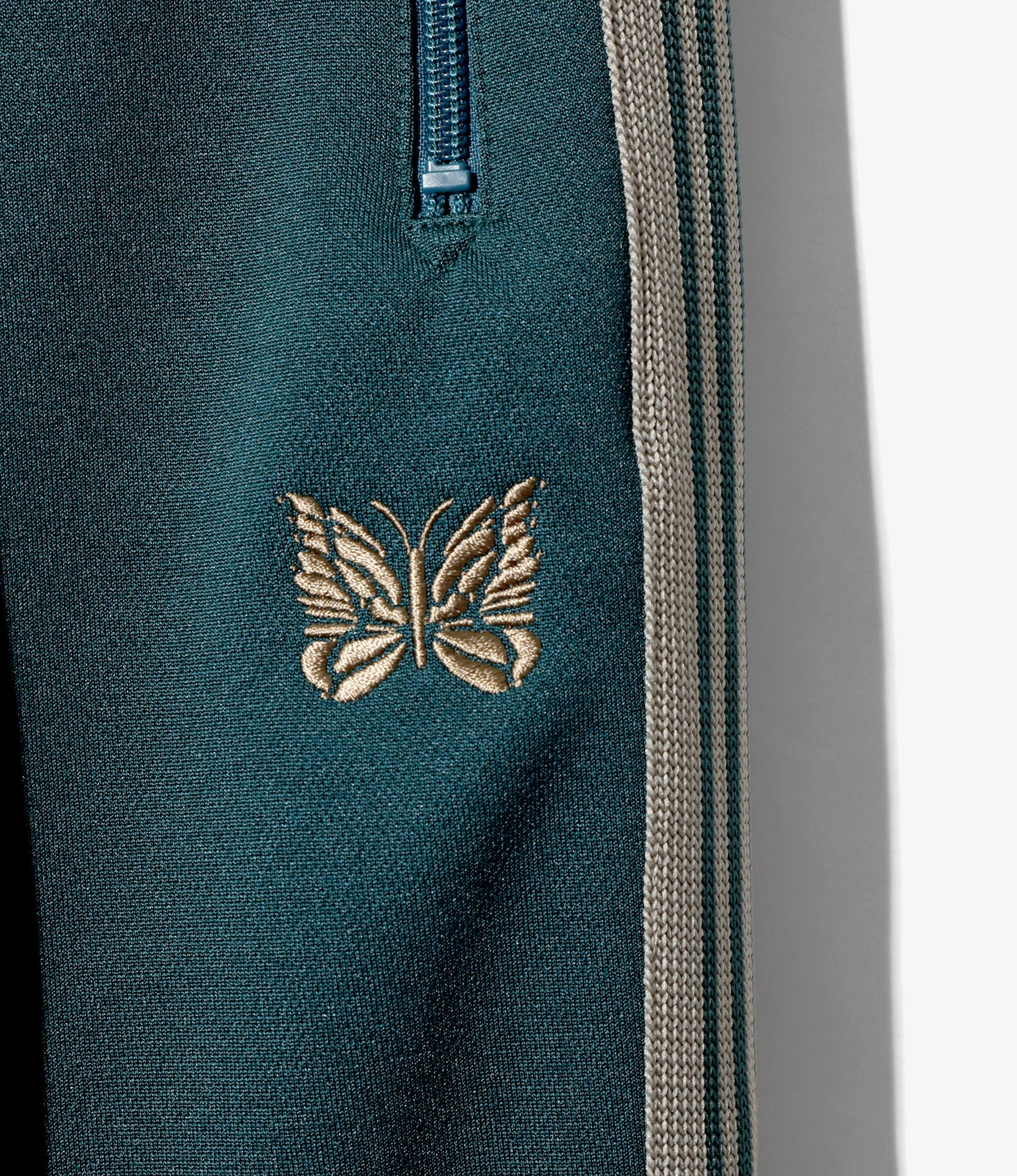 H.D. Track Pant – Green Poly Smooth - Image 2
