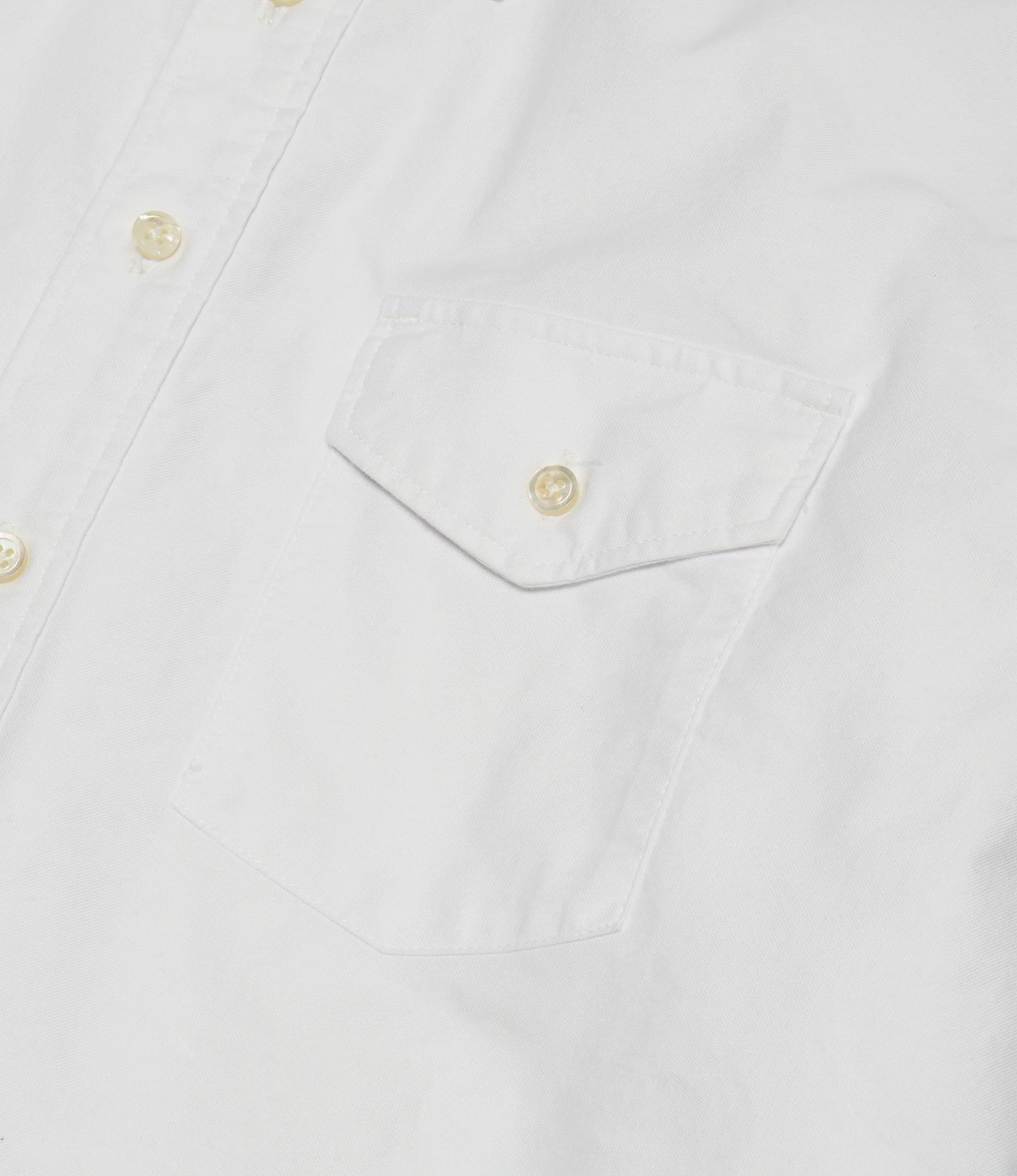 Ivy Shirt – White Cotton Oxford - Image 3