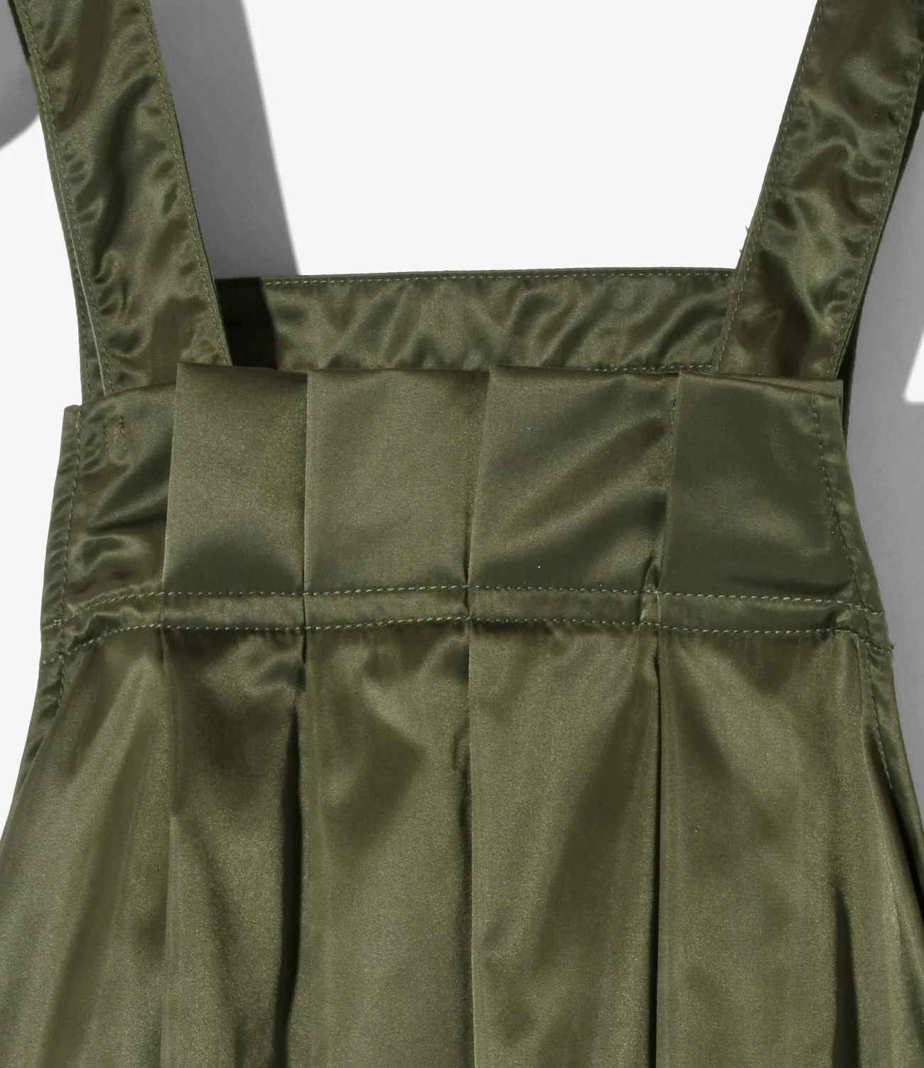 Jumper Dress – Olive Military Twill - Image 3