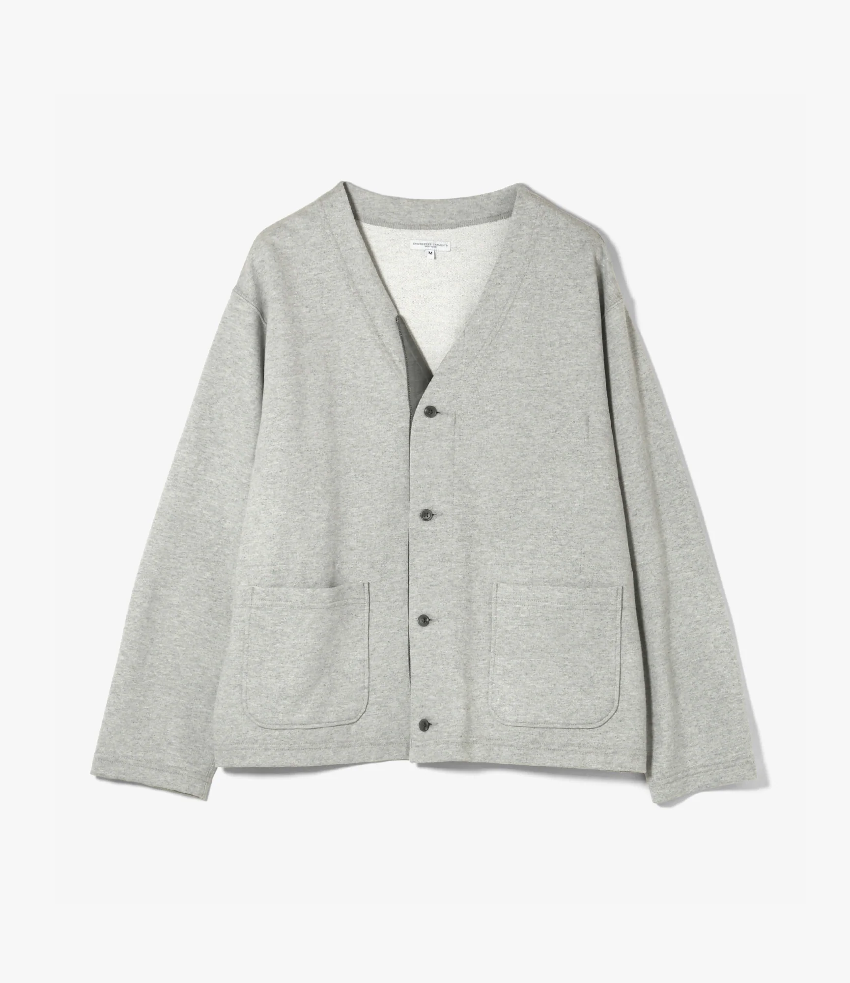 Knit Cardigan – Heather Grey French Terry
