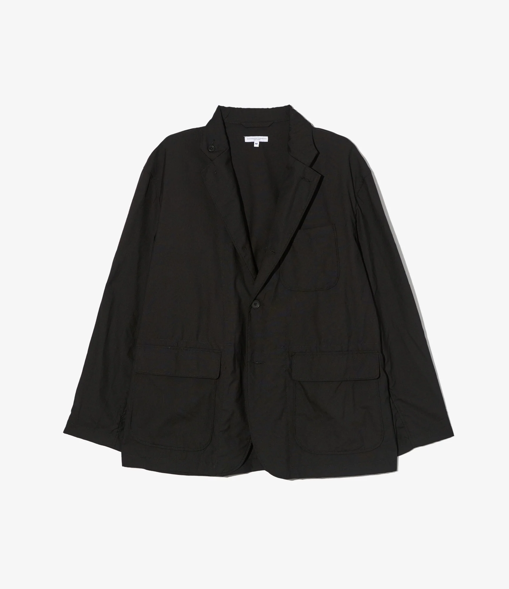 Loiter Jacket – Black Tropical Wool