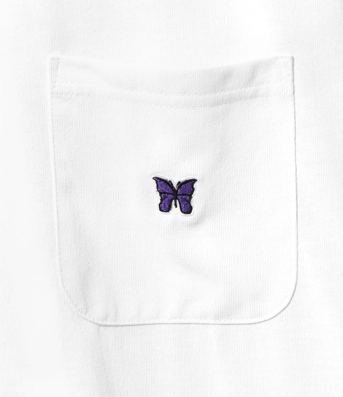 Long Sleeve Crew Neck – White Jersey - Image 3
