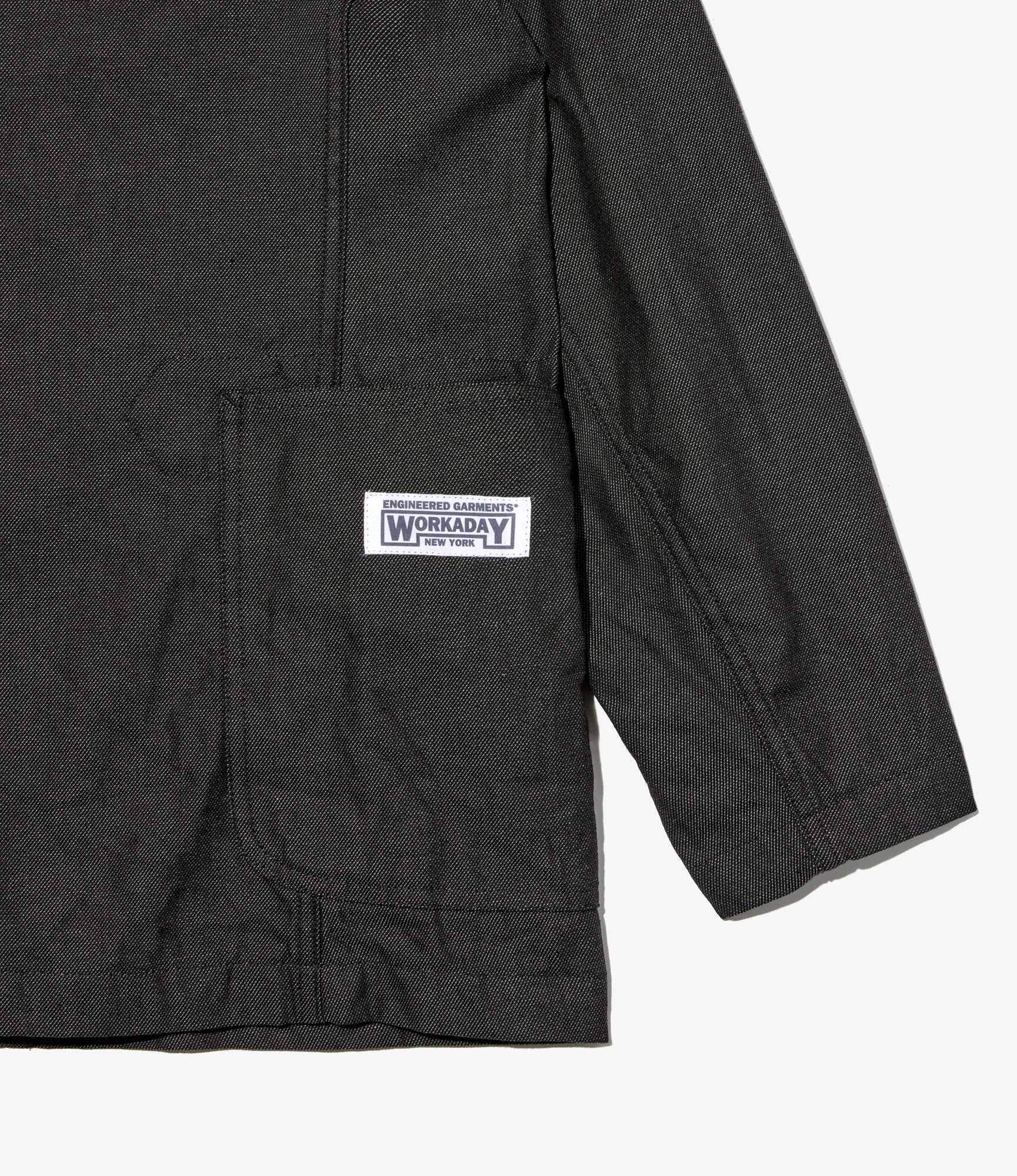 MED Blazer – Charcoal Heavy Oxford Cloth - Image 5