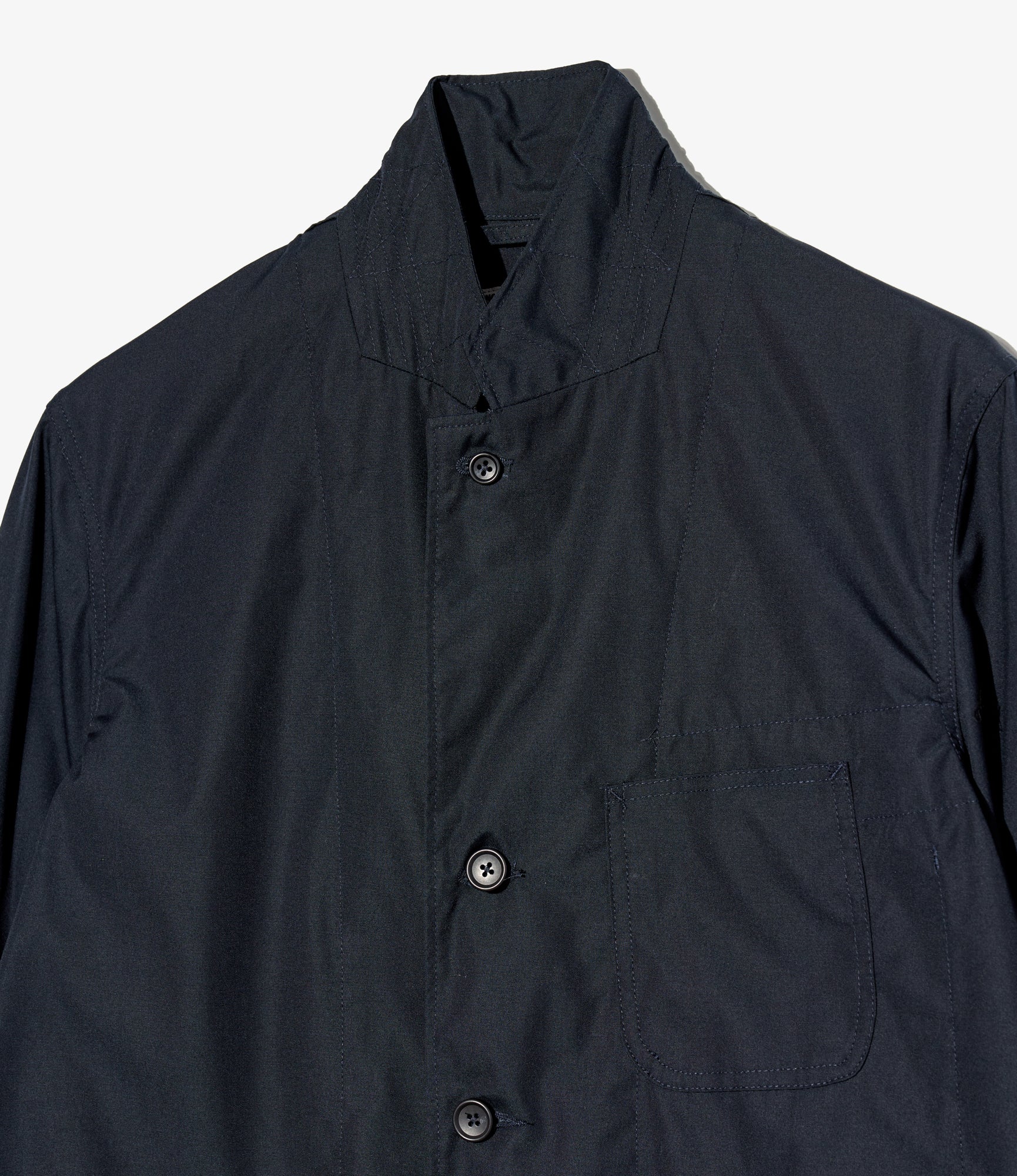 MED Blazer – Dark Navy Poplin - Image 3