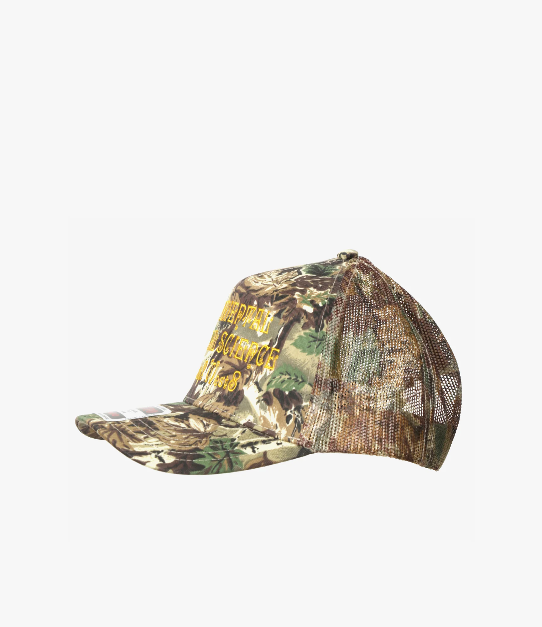 Mesh Back Cap – Camo 'ENS' Embroidery