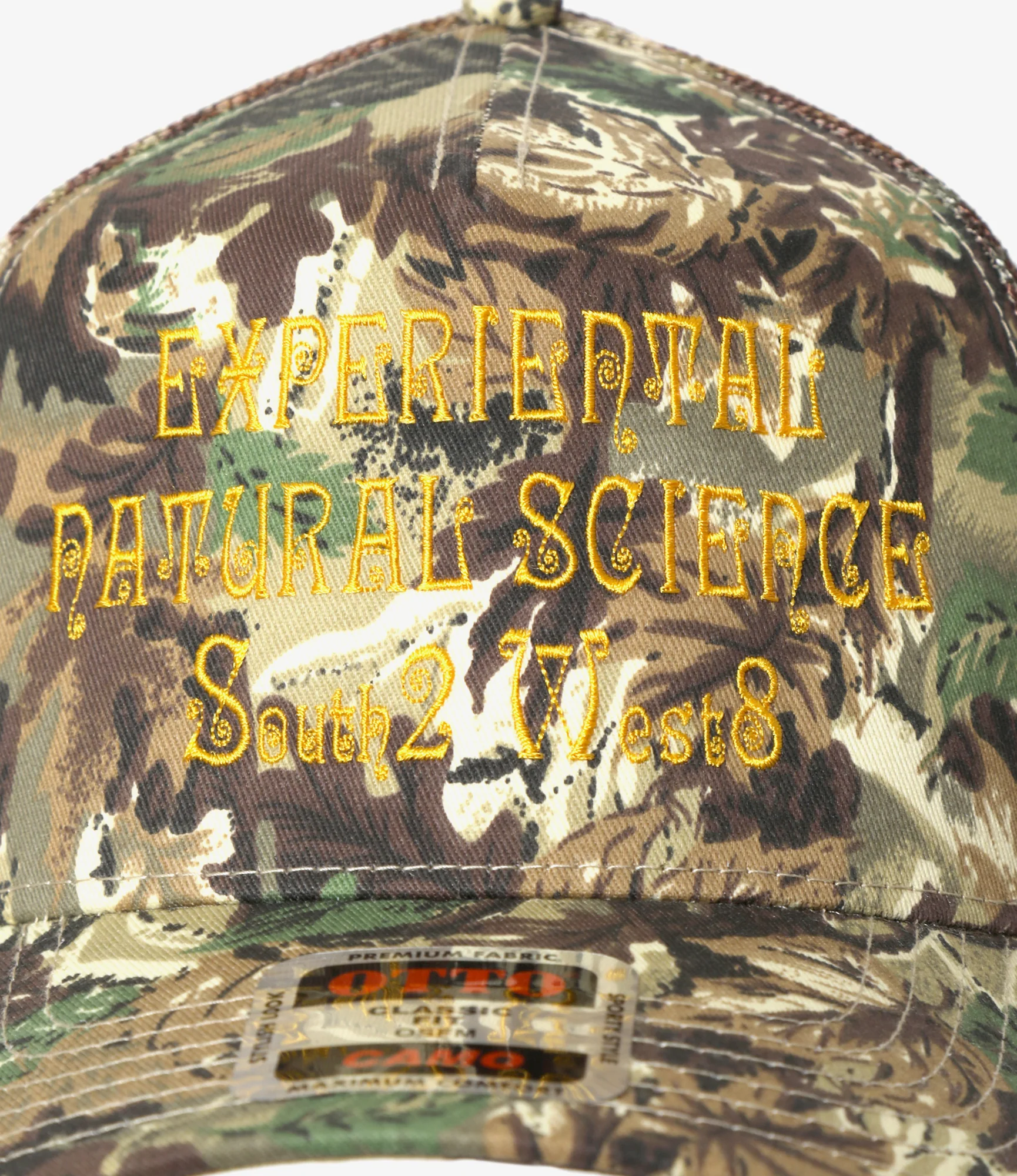 Mesh Back Cap – Camo 'ENS' Embroidery - Image 3