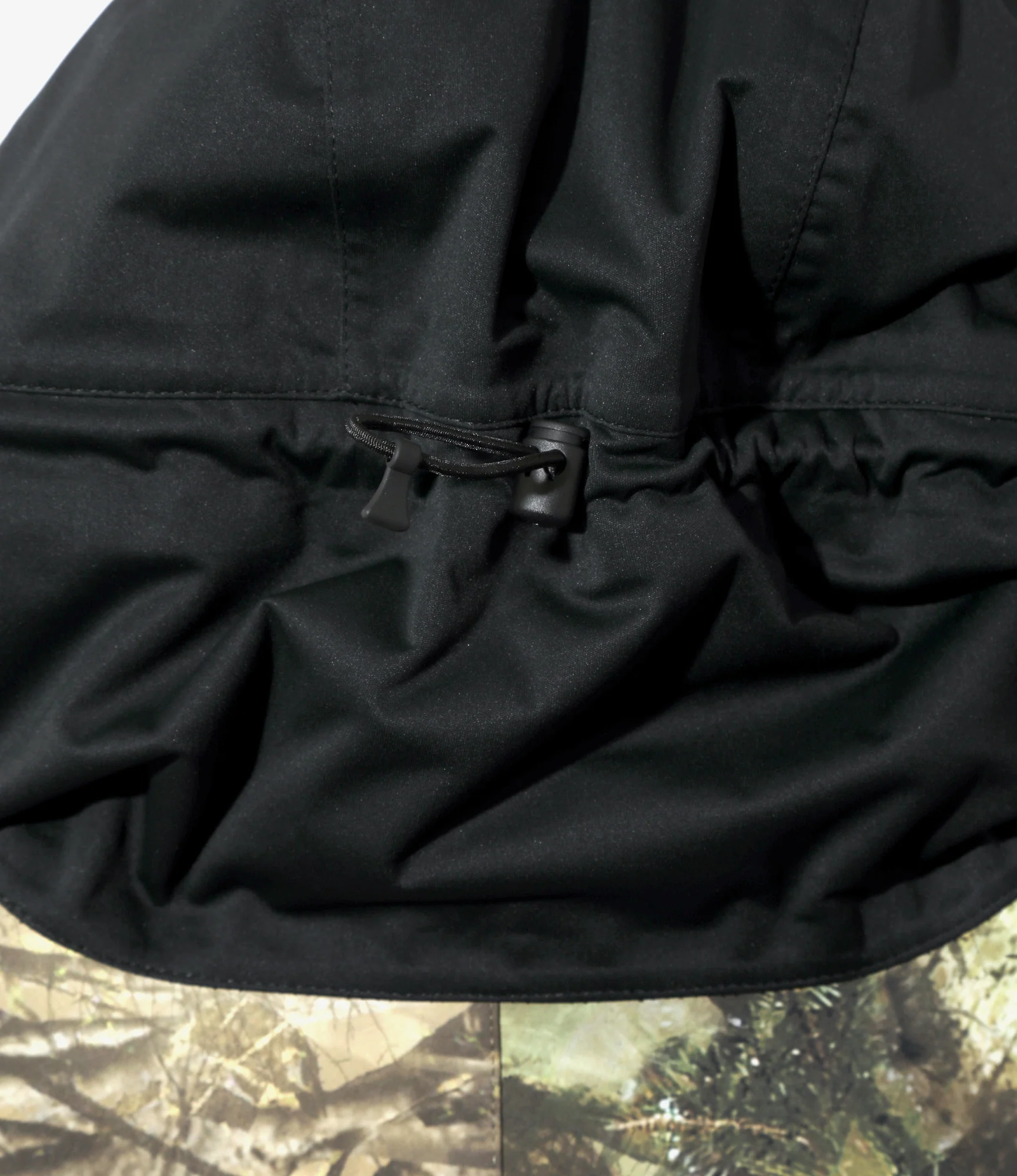 Mountain Parka – Black/Camo Combo Nylon Tussah - Image 6