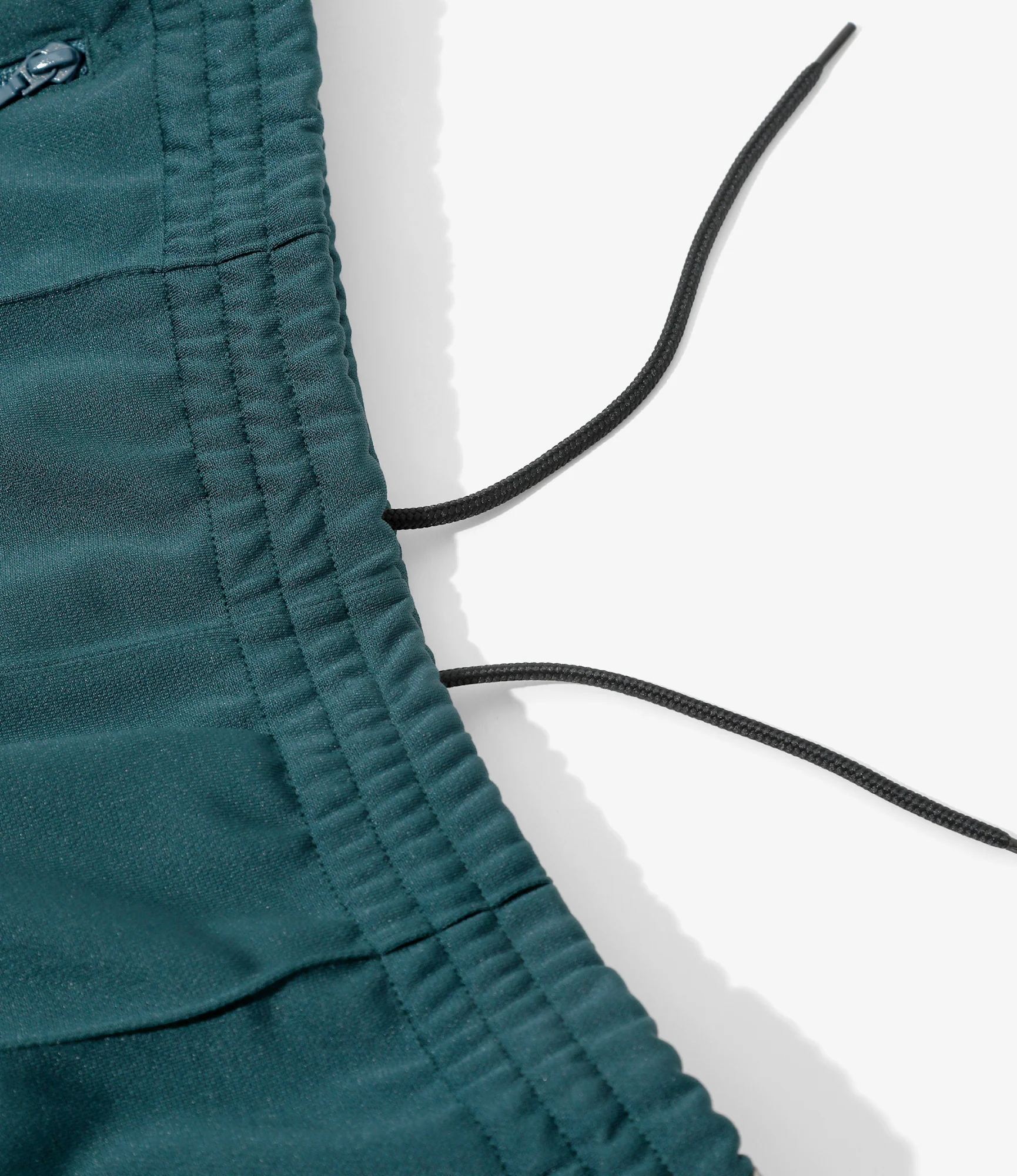 Narrow Track Pant – Green Poly Smooth - Image 4