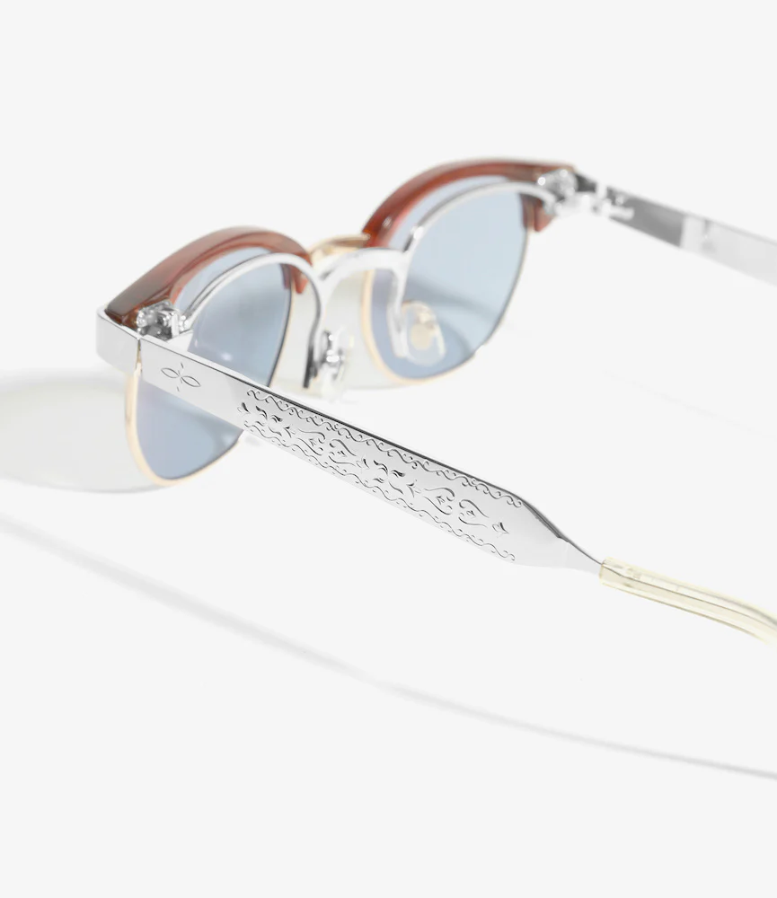 'James' Papillon Flip-Up Sunglasses – Red - Image 5