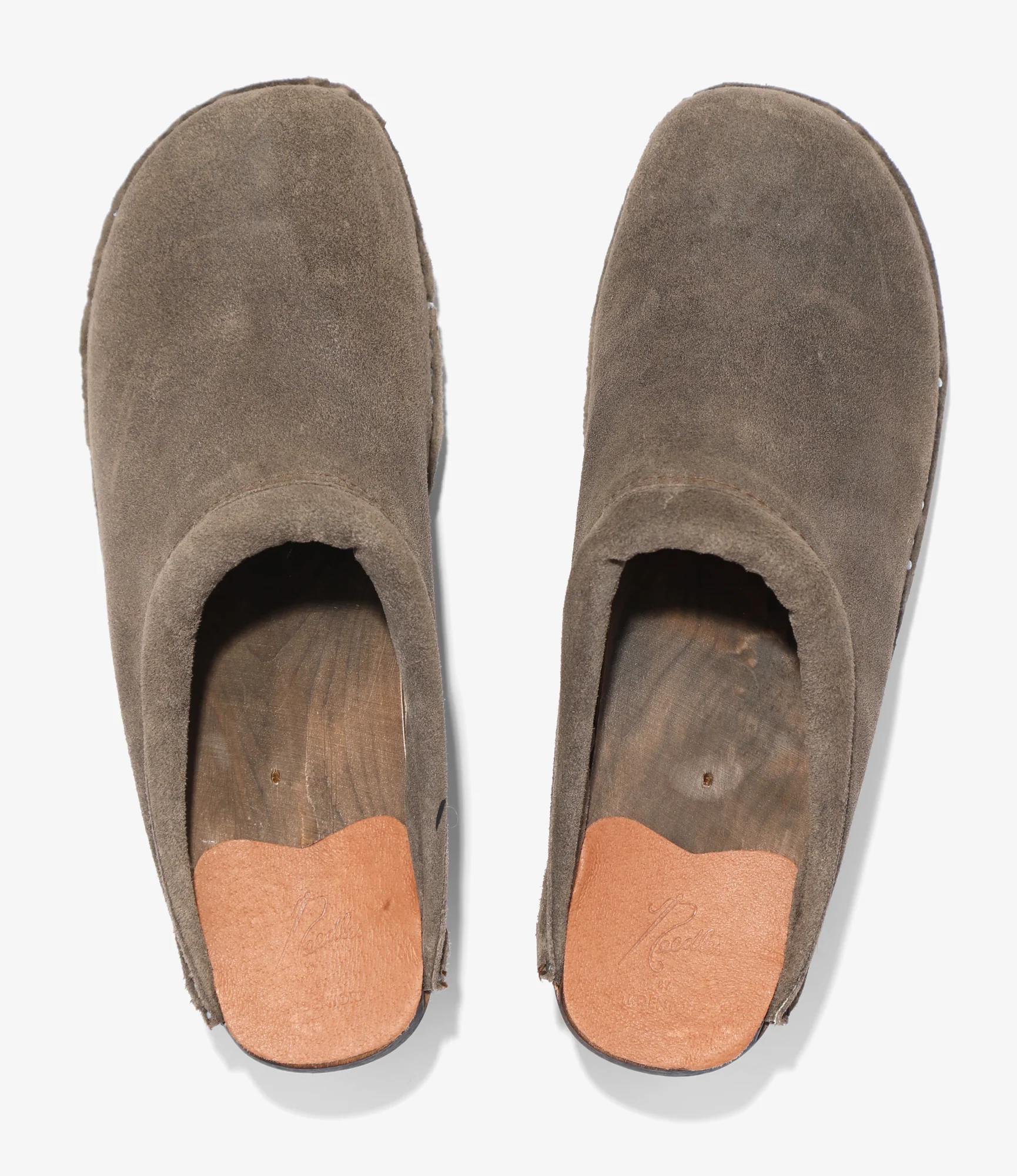 'Monet' Clog – Taupe Rough Out - Image 3