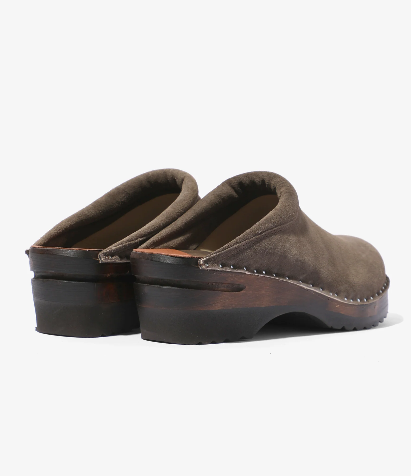 'Monet' Clog – Taupe Rough Out - Image 6