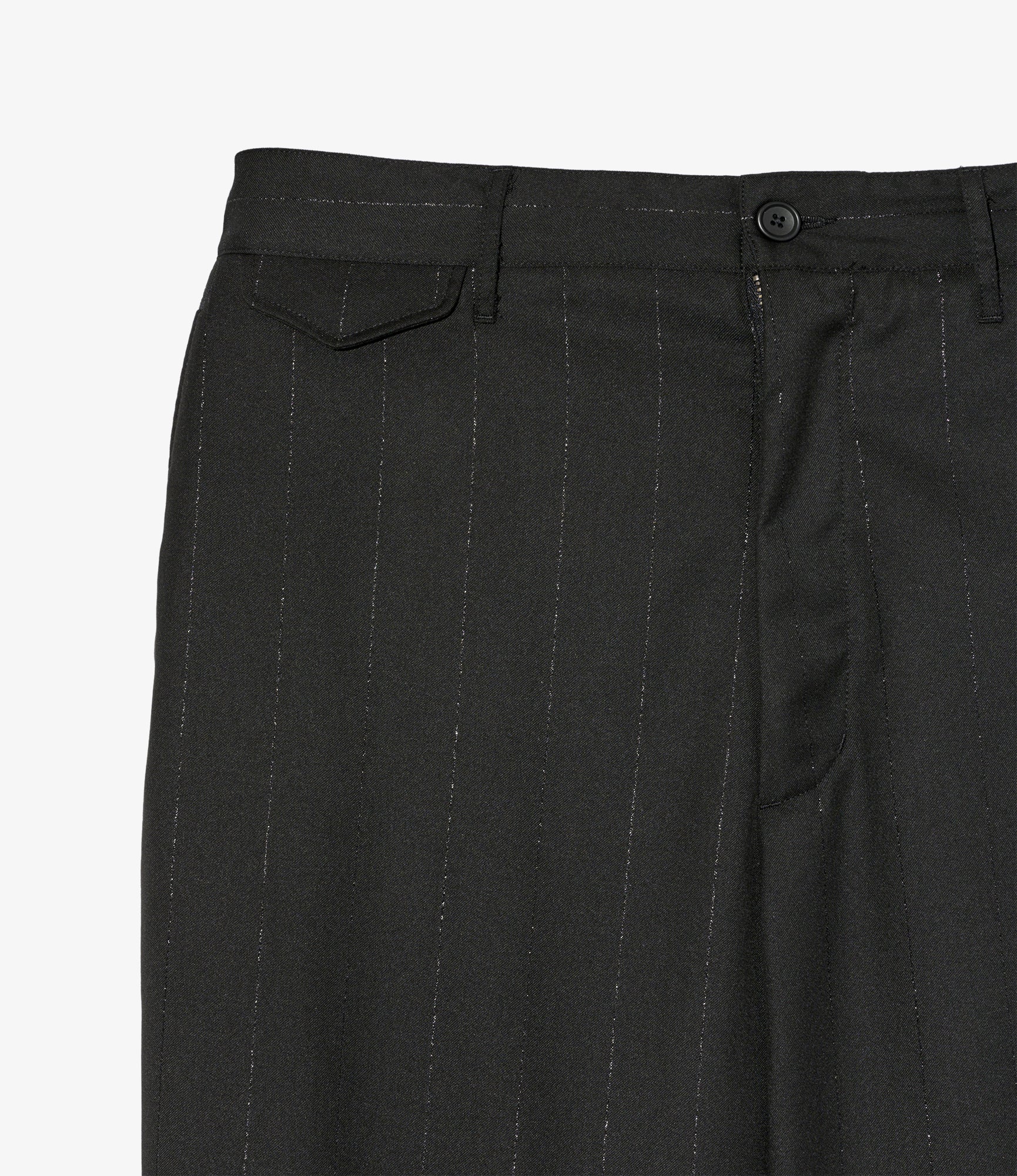 Officer Pant – Black Striped Lurex - Image 3