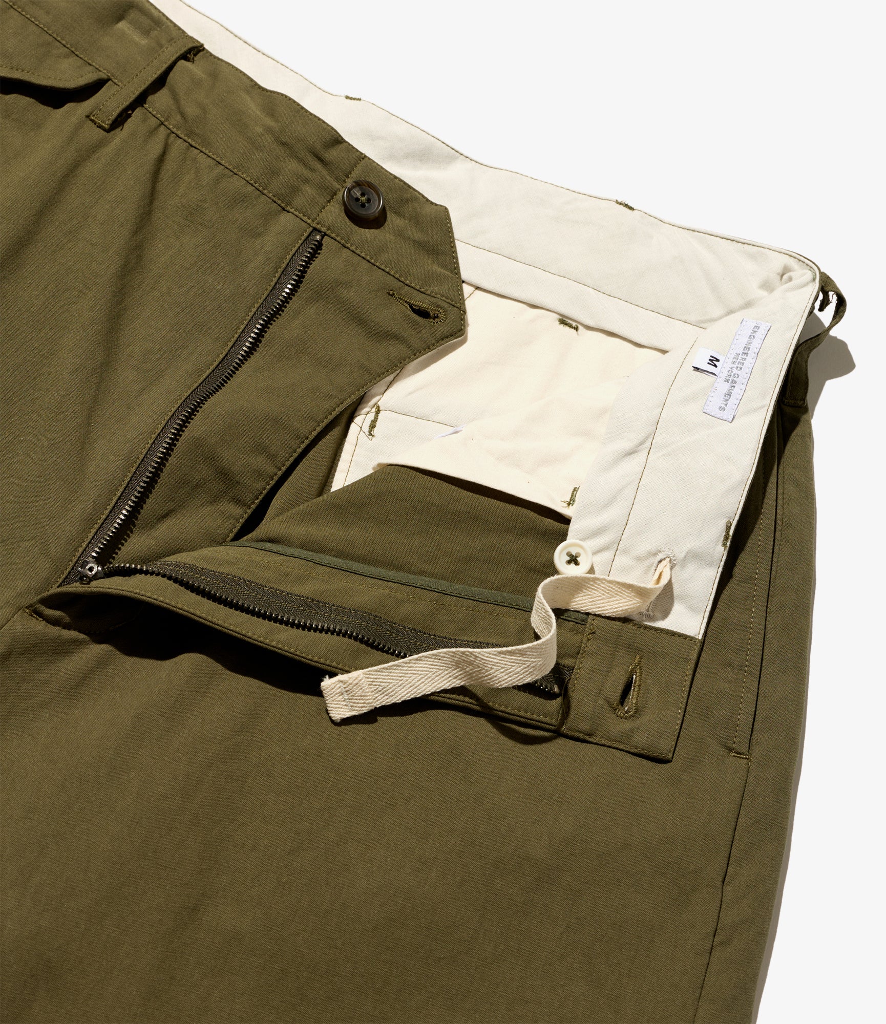 Officer Pant – Olive Sanded Cloth - Image 4