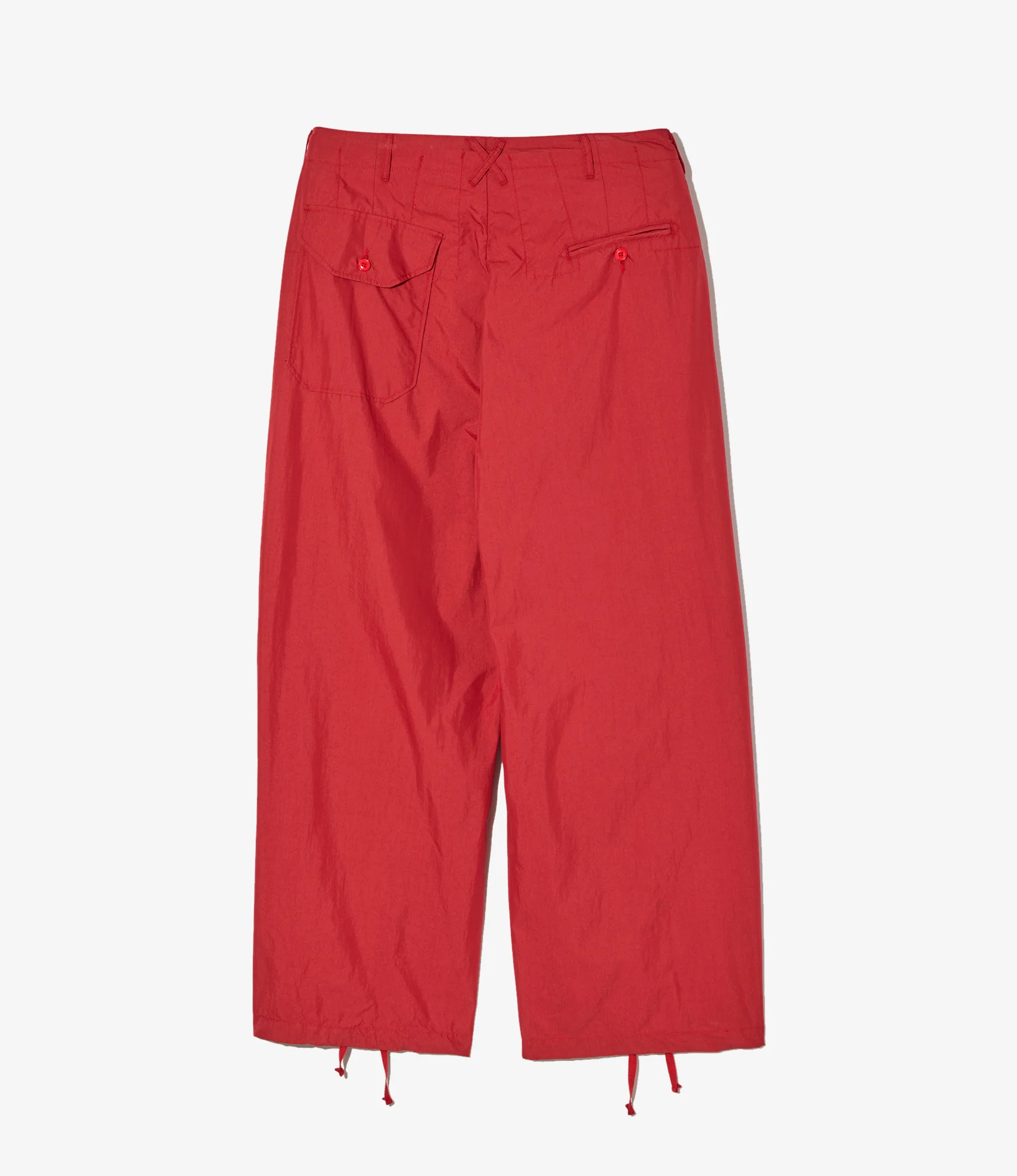 Over Pant – Red Lightweight Nyco Poplin - Image 2