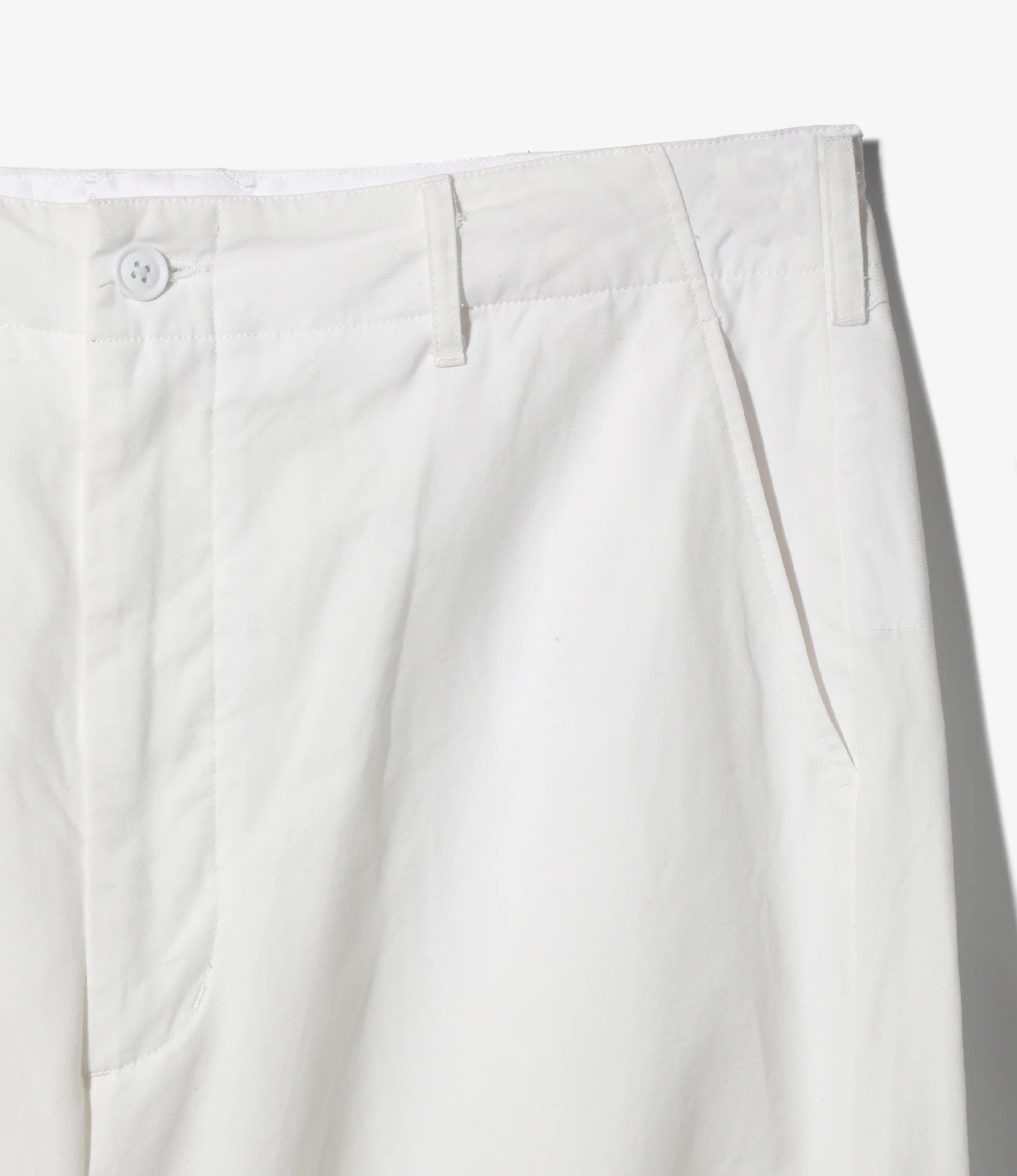 Over Pant – White Heavy Poplin - Image 2