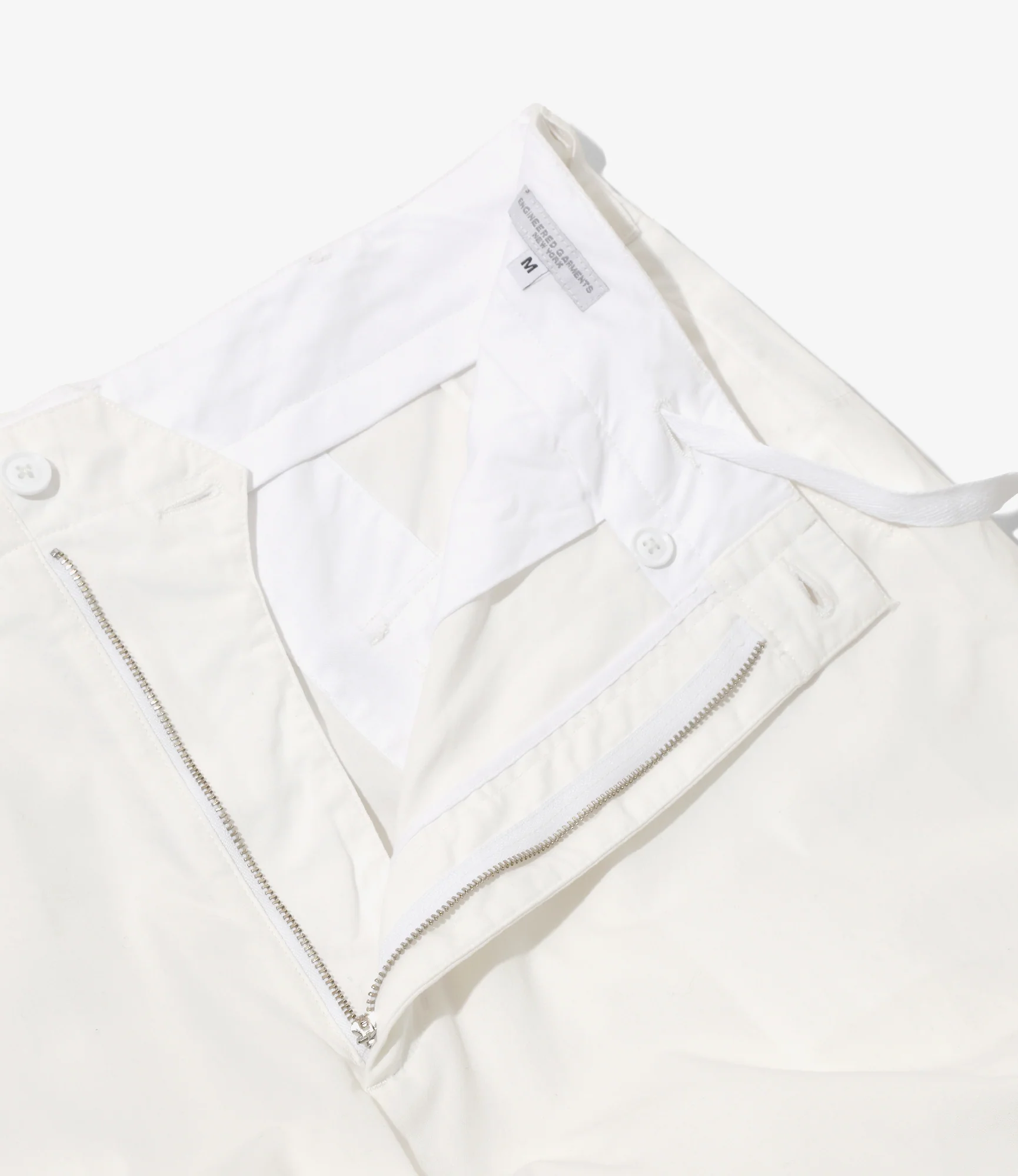 Over Pant – White Heavy Poplin - Image 3