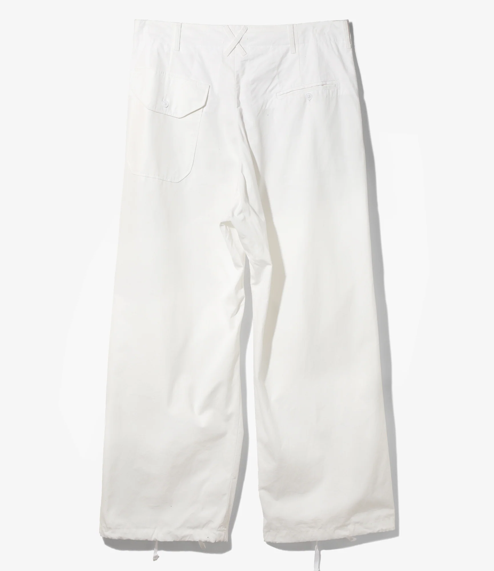 Over Pant – White Heavy Poplin - Image 6