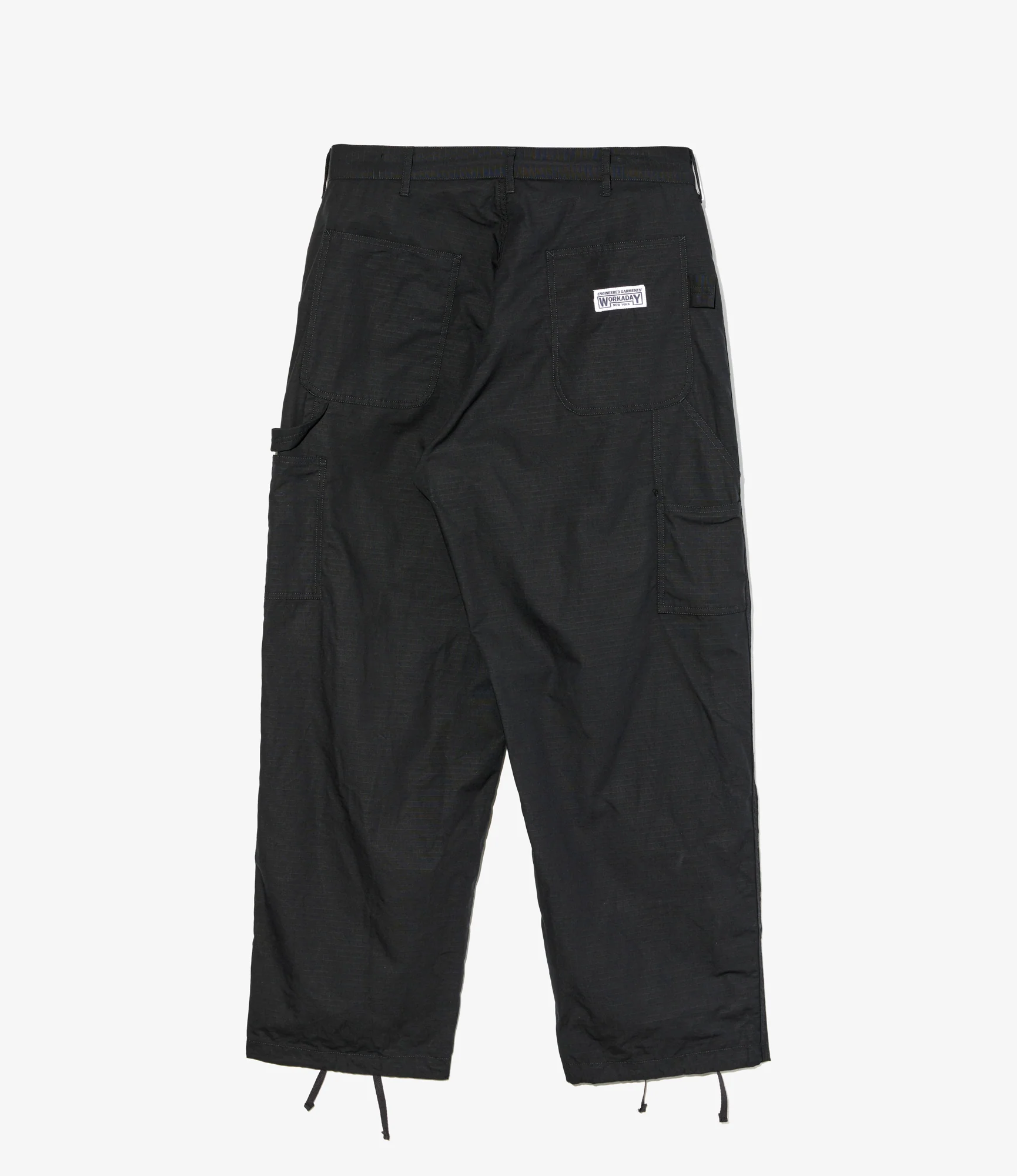 Painter Pant – Black Ripstop Cotton - Image 2
