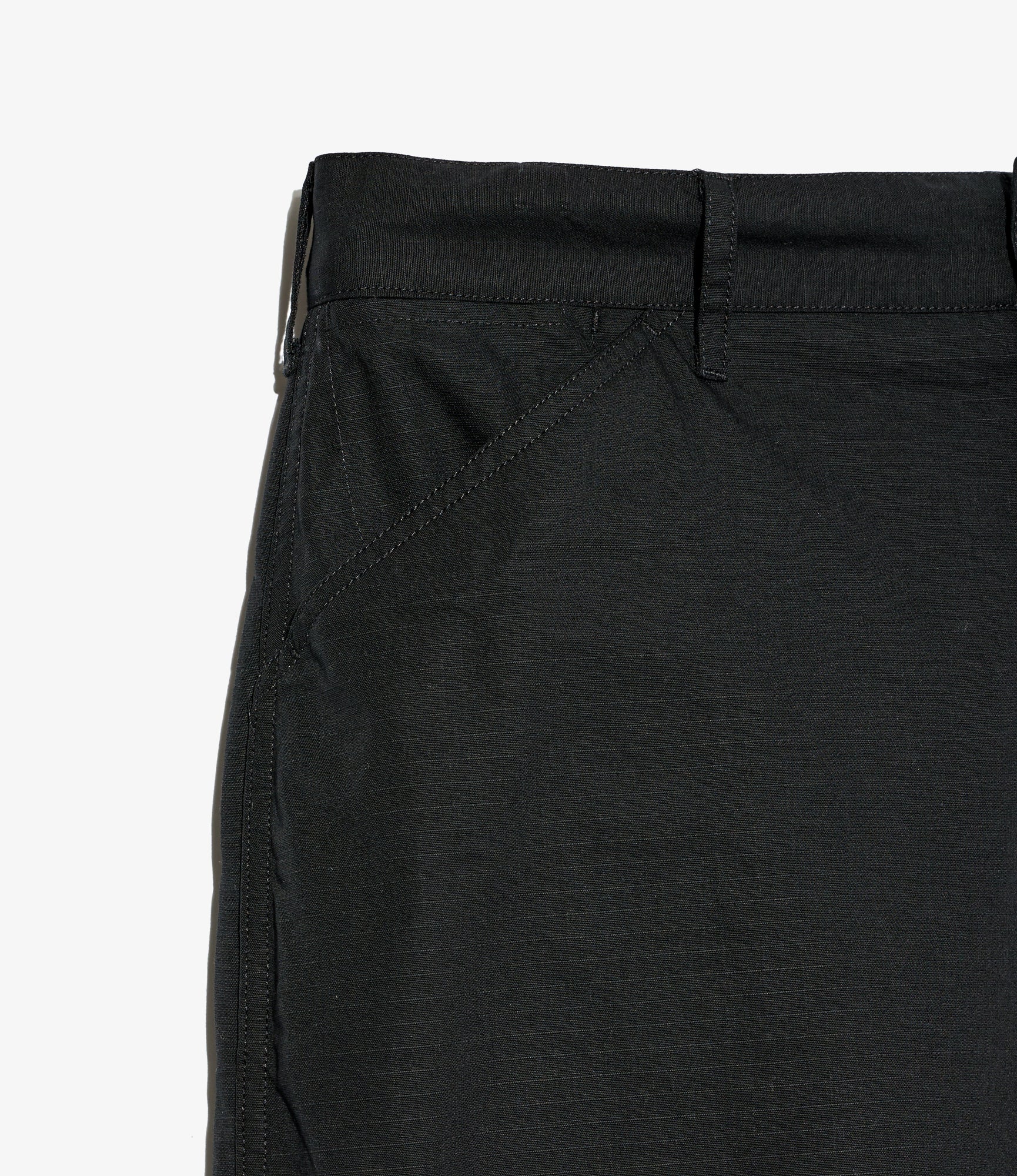 Painter Pant – Black Ripstop Cotton - Image 3
