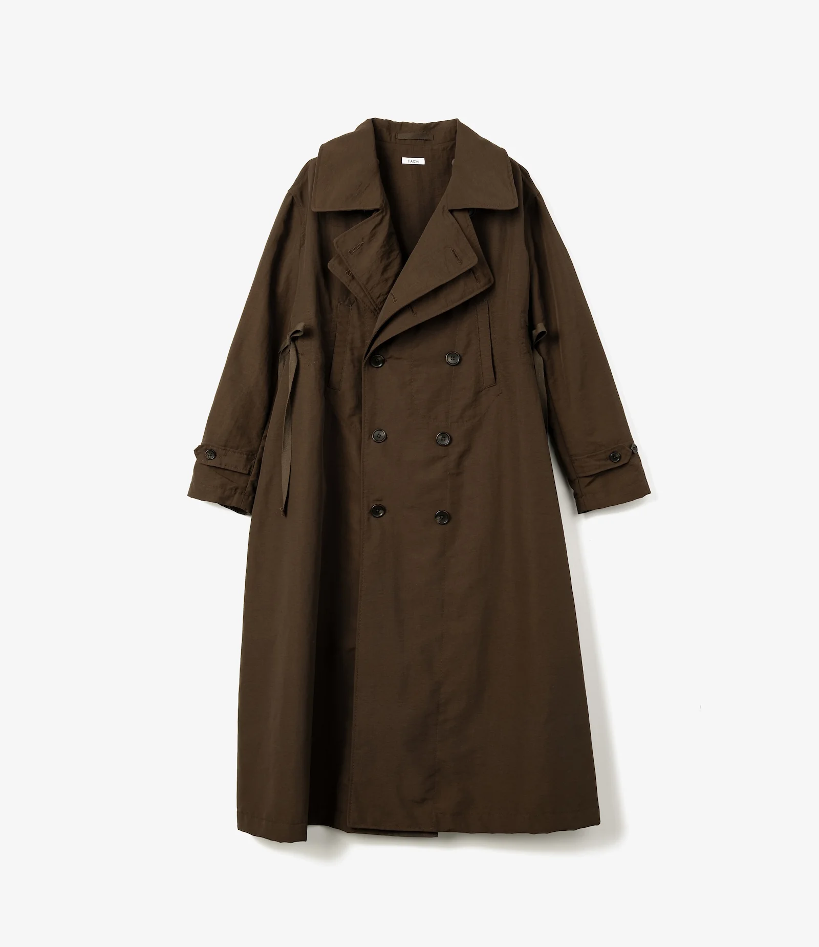 Pea Dress – Brown 4-Ply Taslan