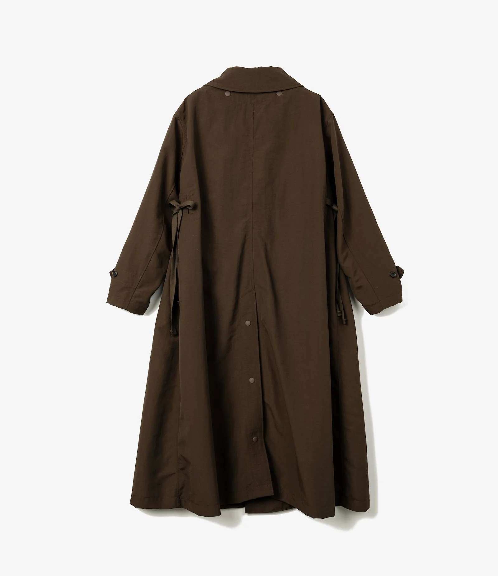 Pea Dress – Brown 4-Ply Taslan - Image 3