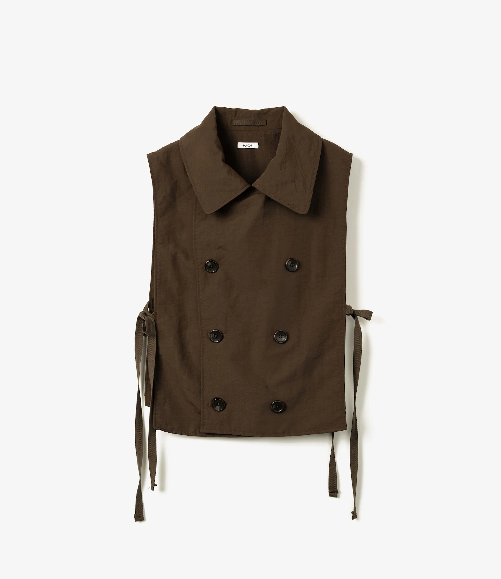 Pea Dress – Brown 4-Ply Taslan - Image 5