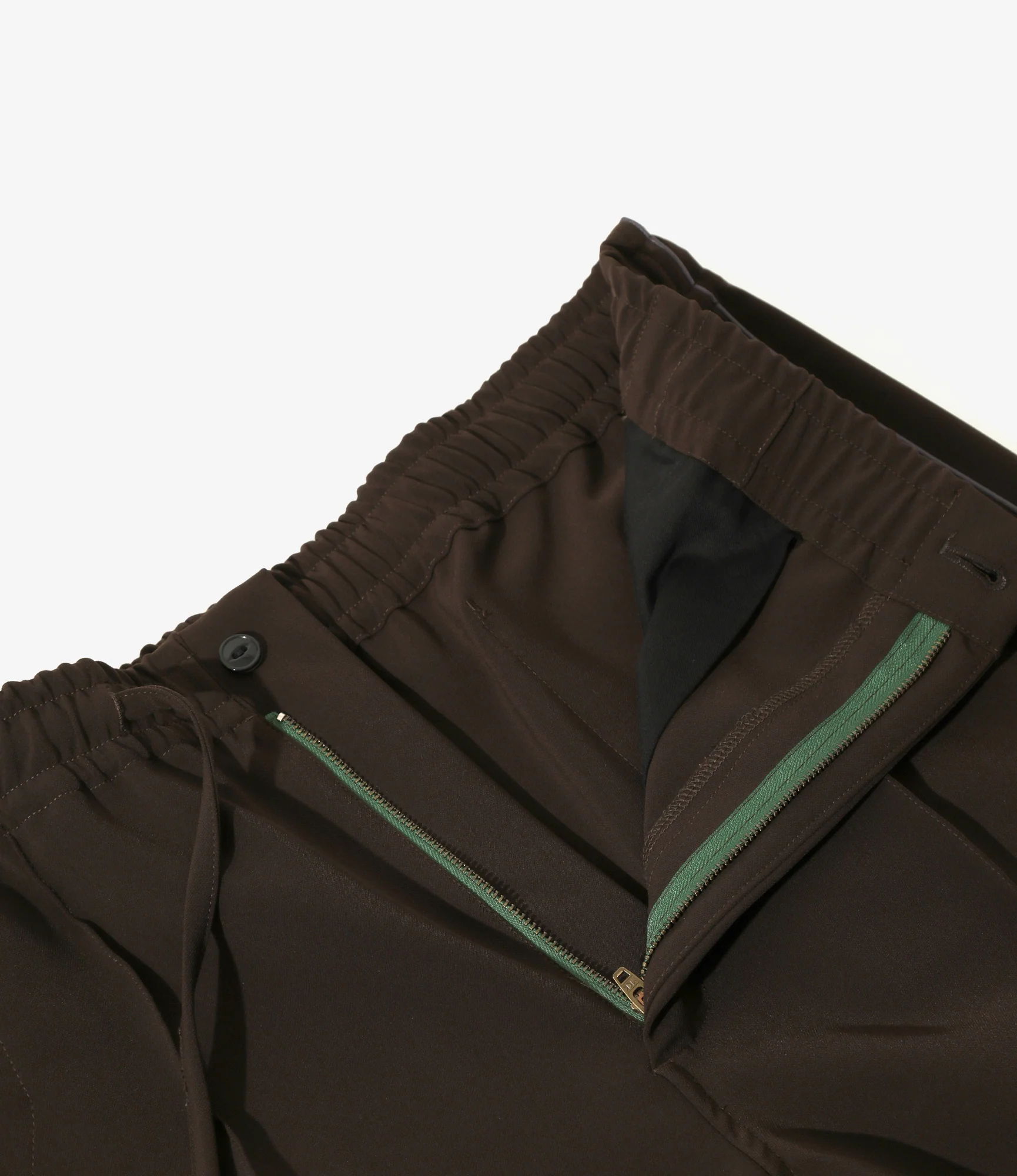Piping Cowboy Pant – Brown Double Cloth - Image 2