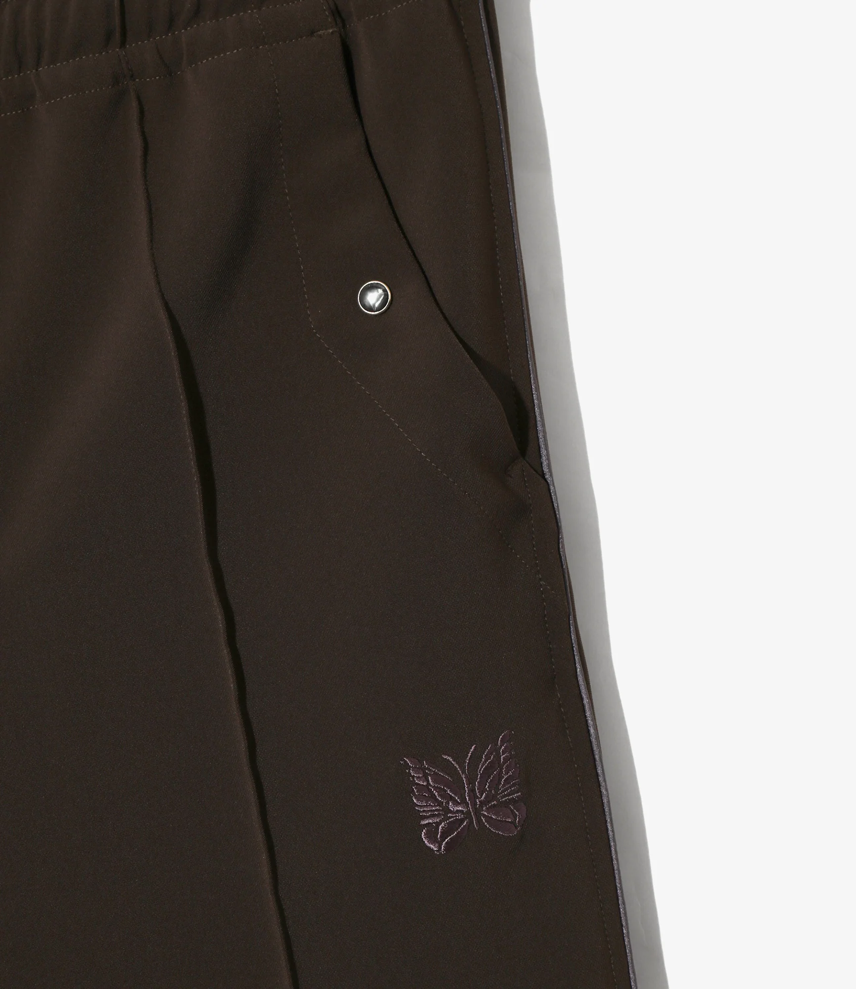 Piping Cowboy Pant – Brown Double Cloth - Image 3