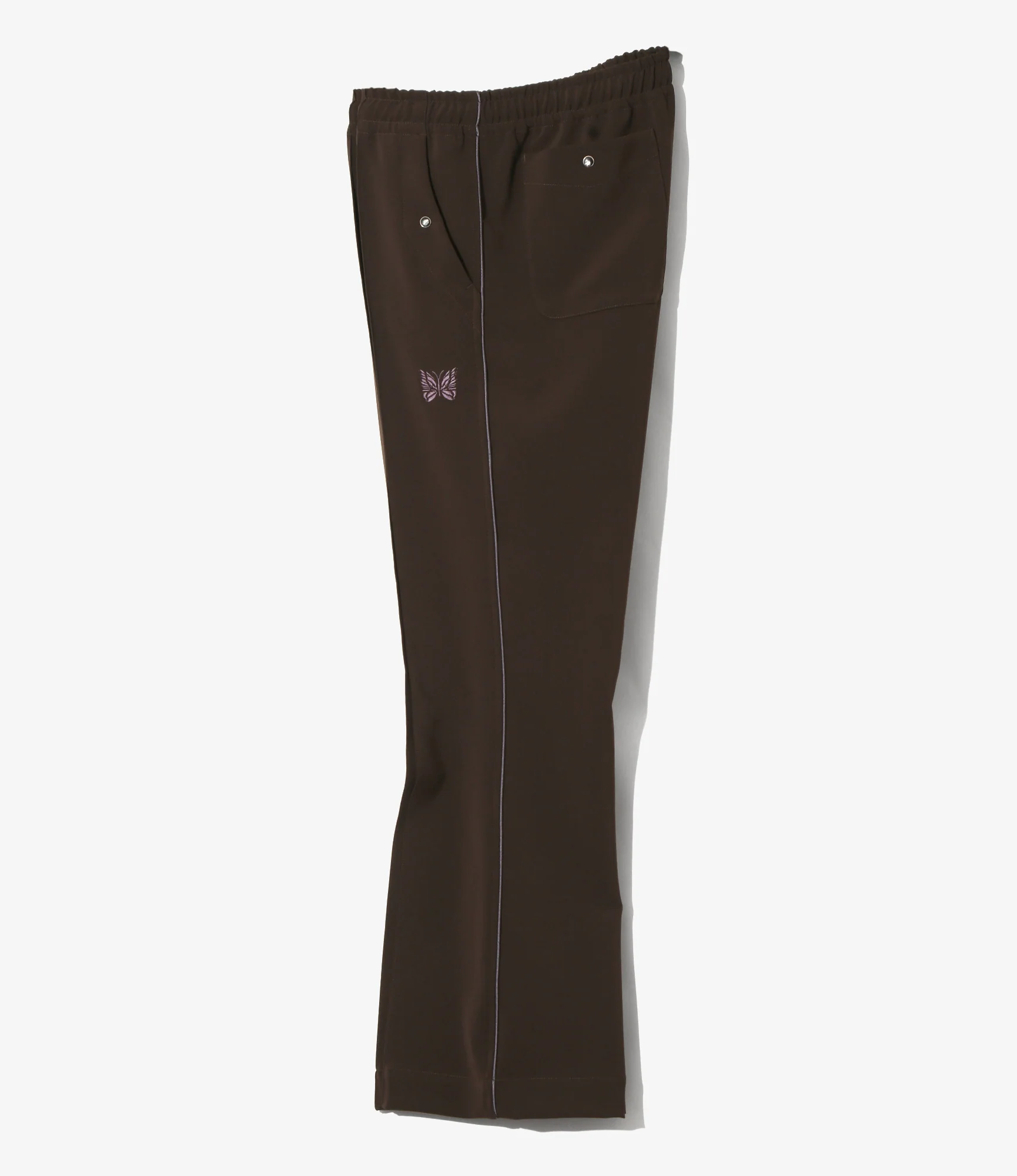 Piping Cowboy Pant – Brown Double Cloth - Image 4