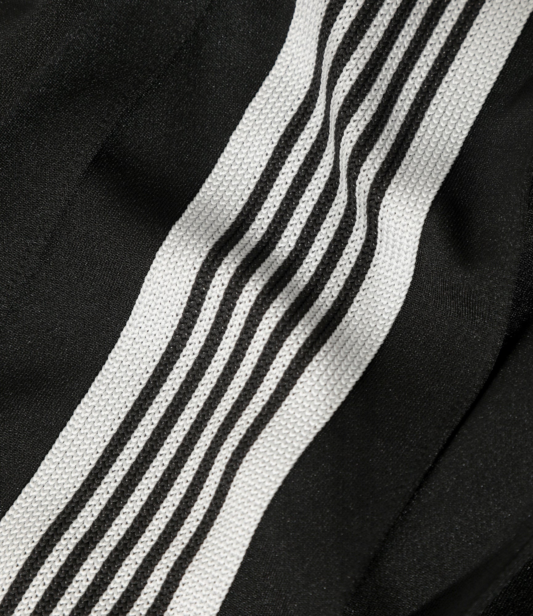 Pleated Track Skirt – Charcoal Poly Smooth - Image 6