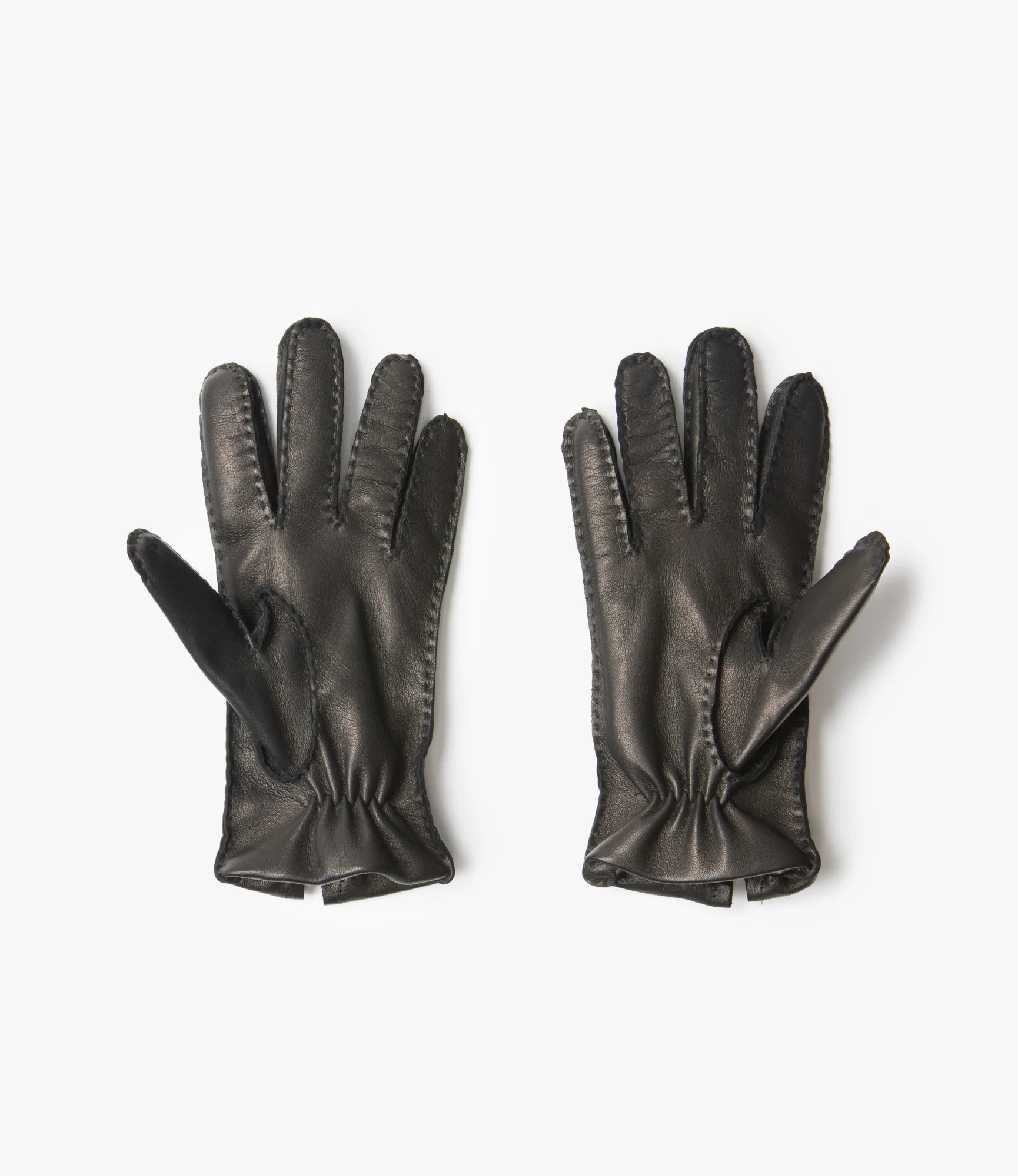 QR Lambskin Glove – Black - Image 2