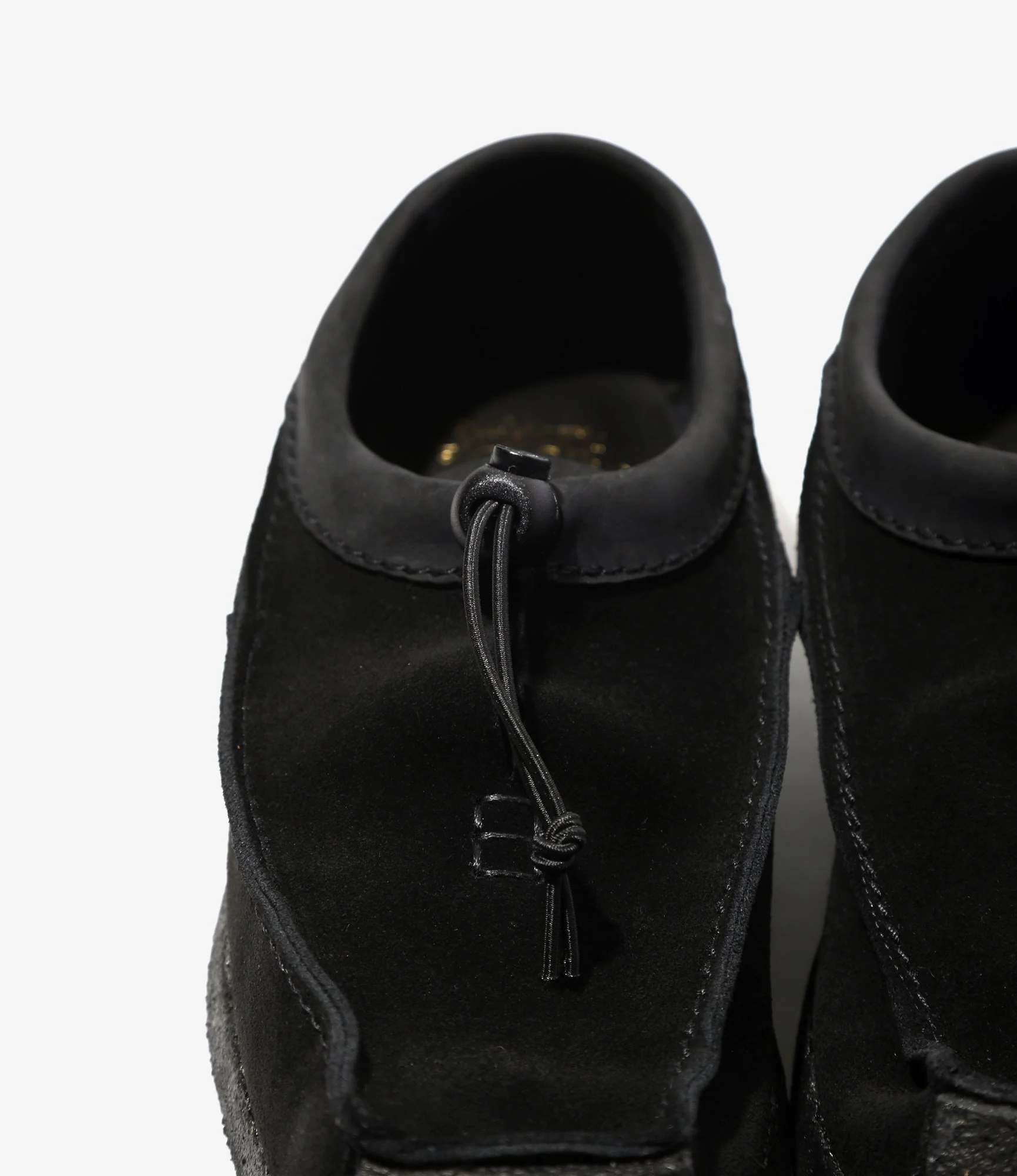 QR Low Moccasin – Black Suede - Image 5
