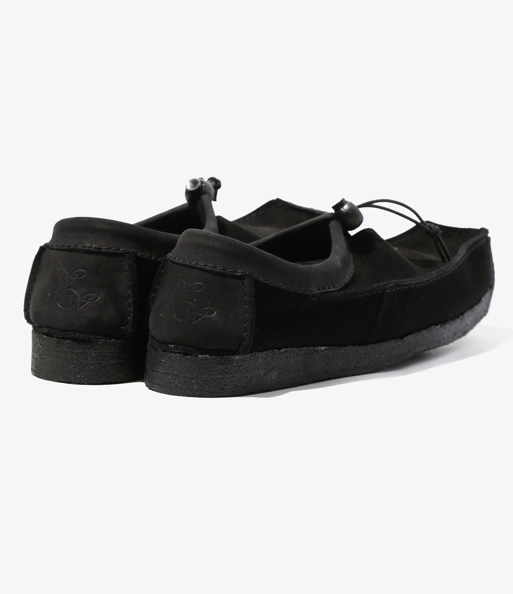 QR Low Moccasin – Black Suede - Image 6