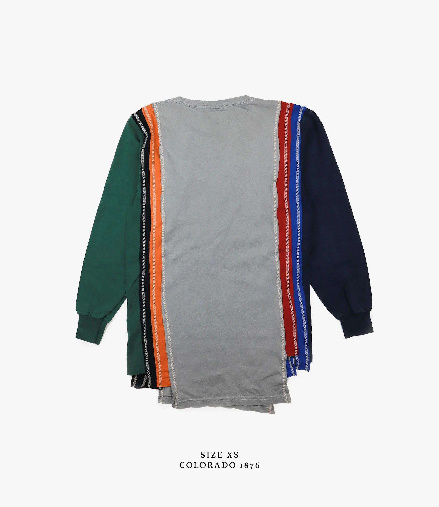 Long Sleeve 7 Cuts T-Shirt – Assorted College Prints - Image 4