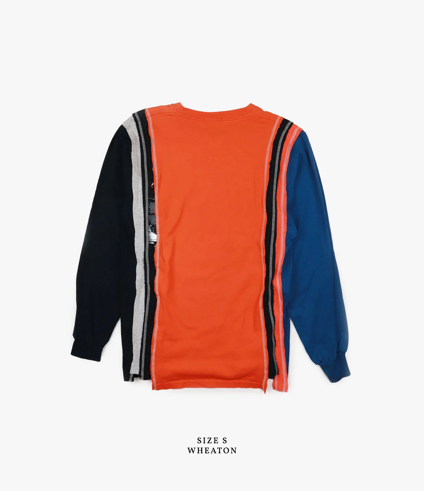 Long Sleeve 7 Cuts T-Shirt – Assorted College Prints - Image 6