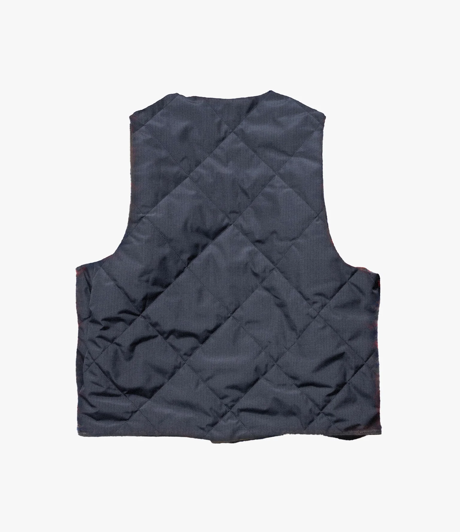 Reversible Vest – Mixed Argyle Wool - Image 3