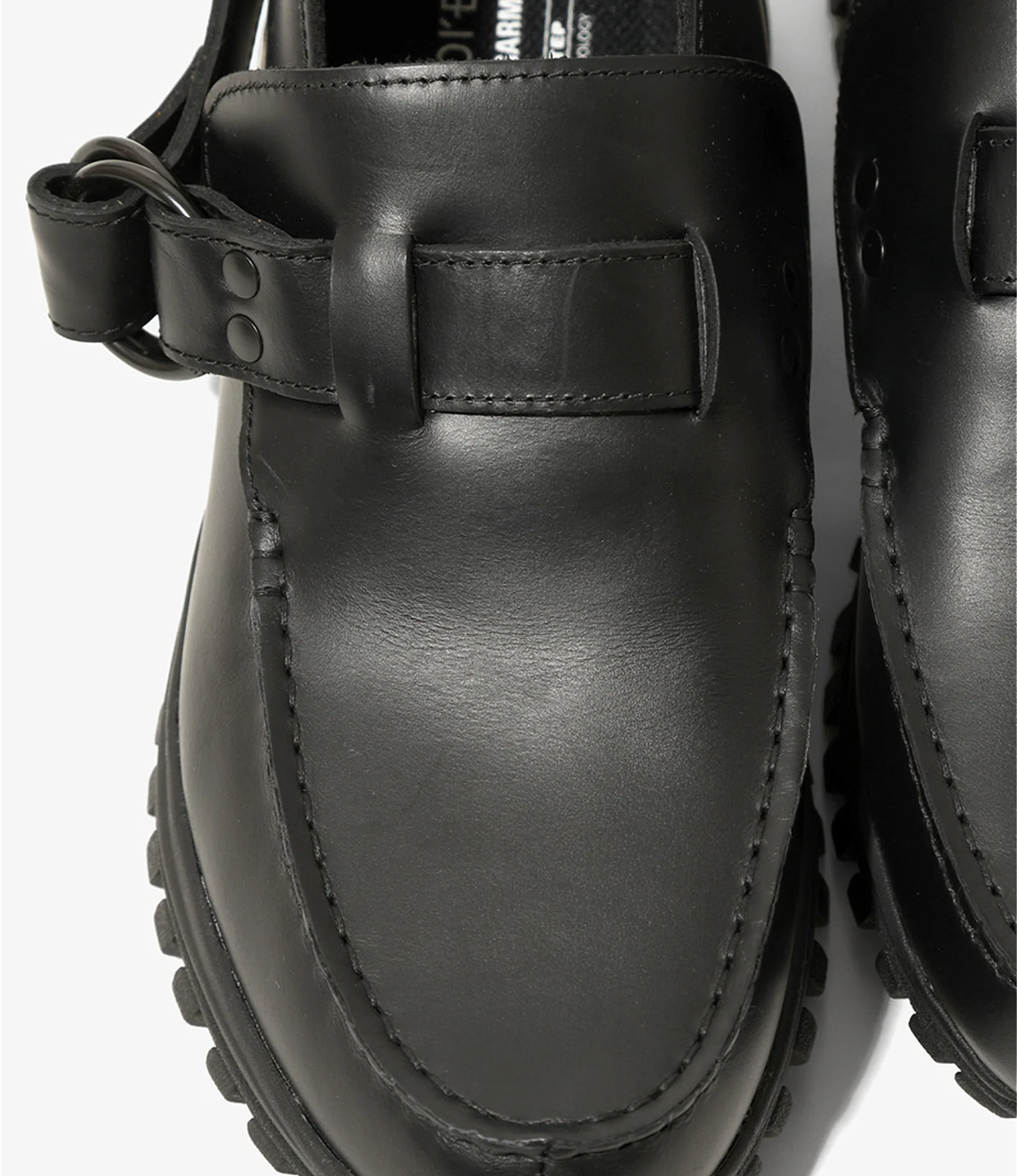 Ring Moc – Black Smooth Leather - Image 4