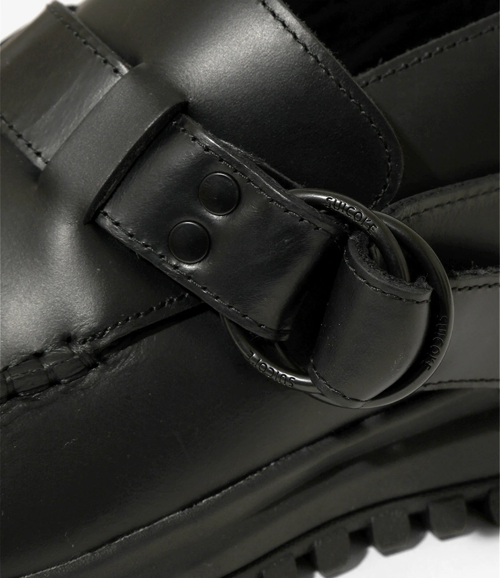 Ring Moc – Black Smooth Leather - Image 5