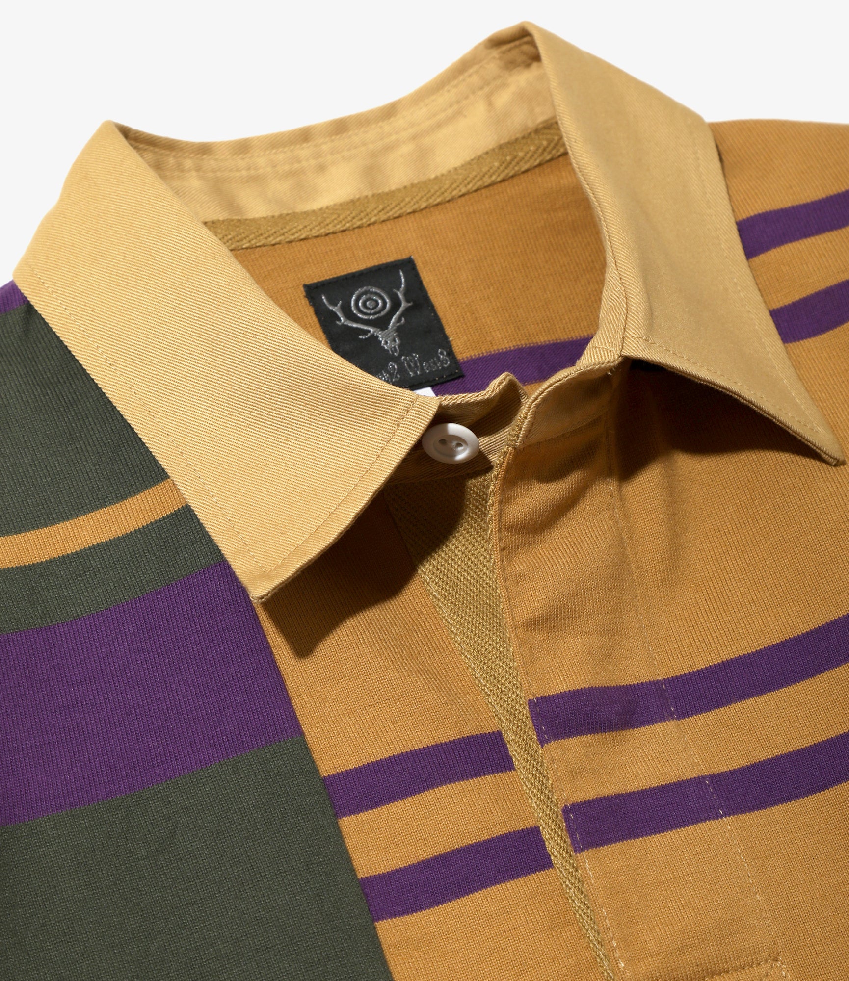 Rugger Shirt – Crazy Square Pattern Jersey - Image 3