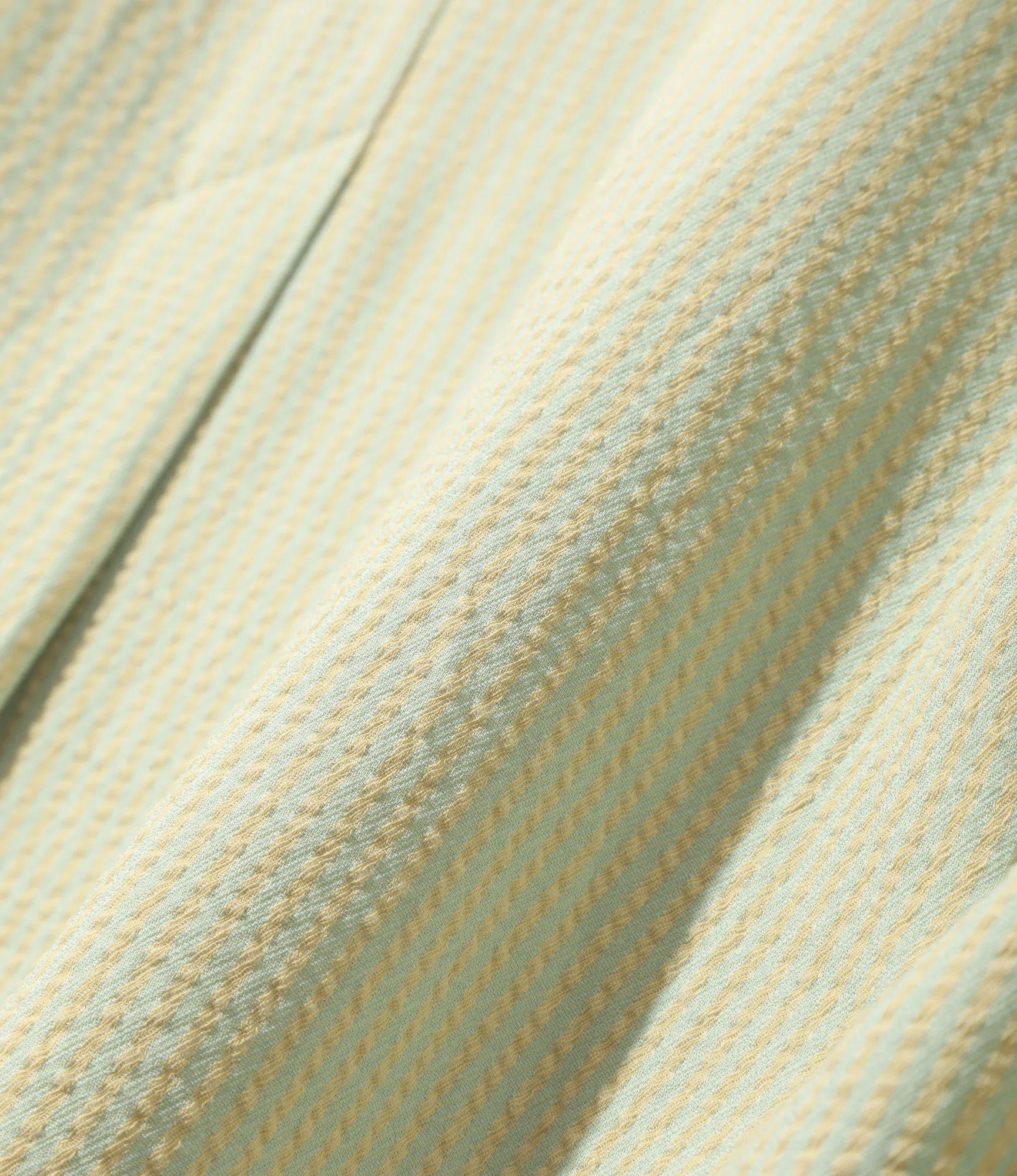 Sack Jacket – Ecru Striped Kersey - Image 5