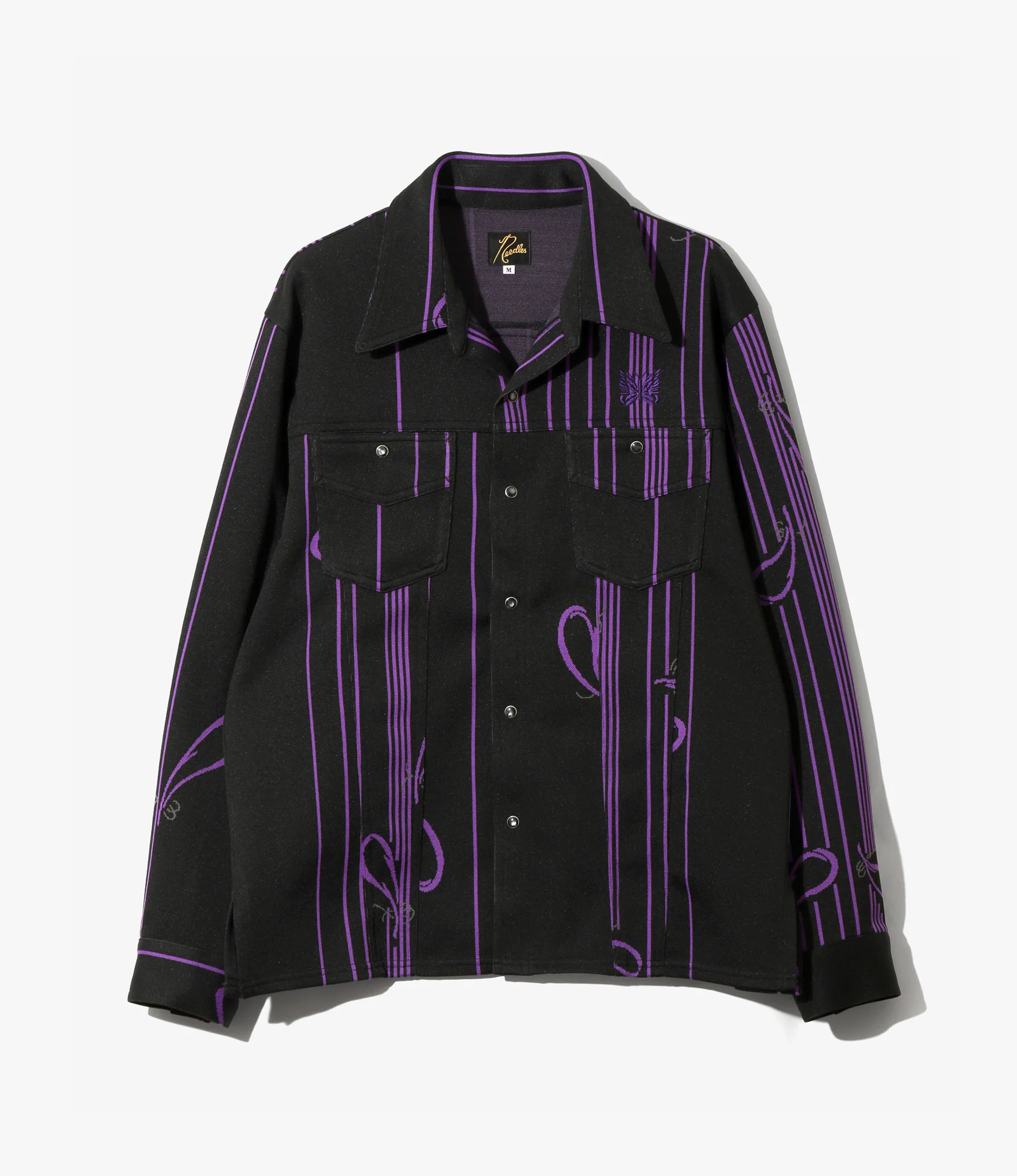 Saddleman Shirt – Black Jacquard