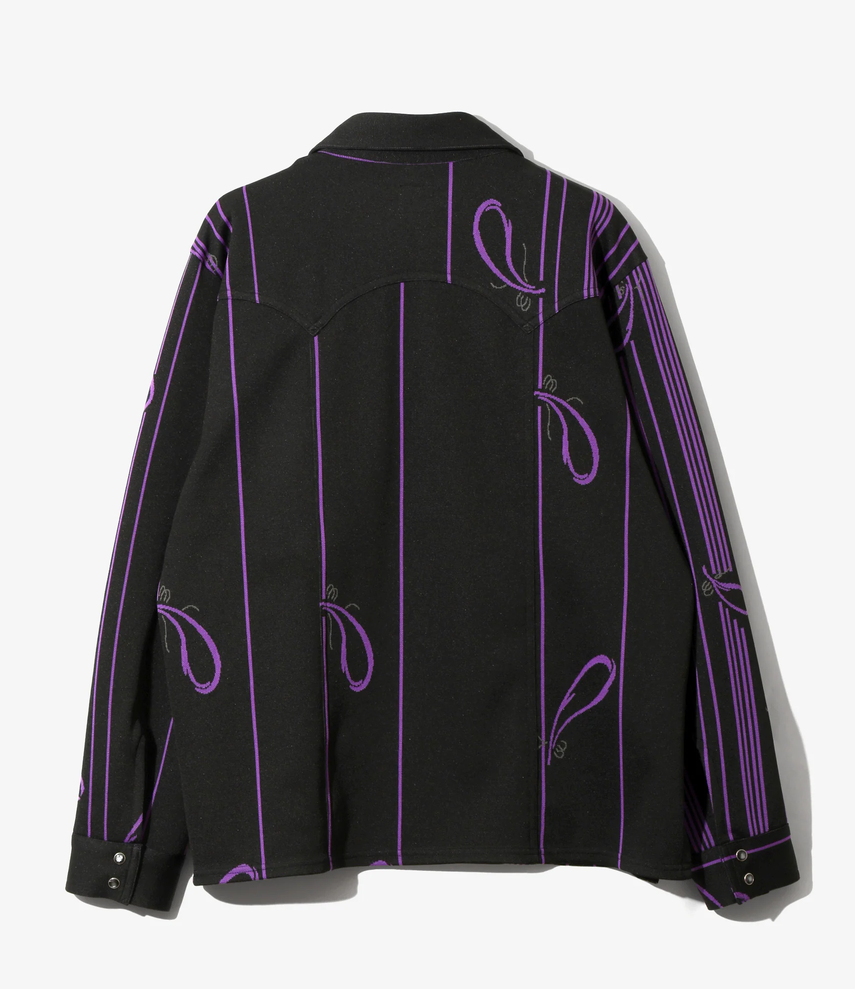 Saddleman Shirt – Black Jacquard - Image 5