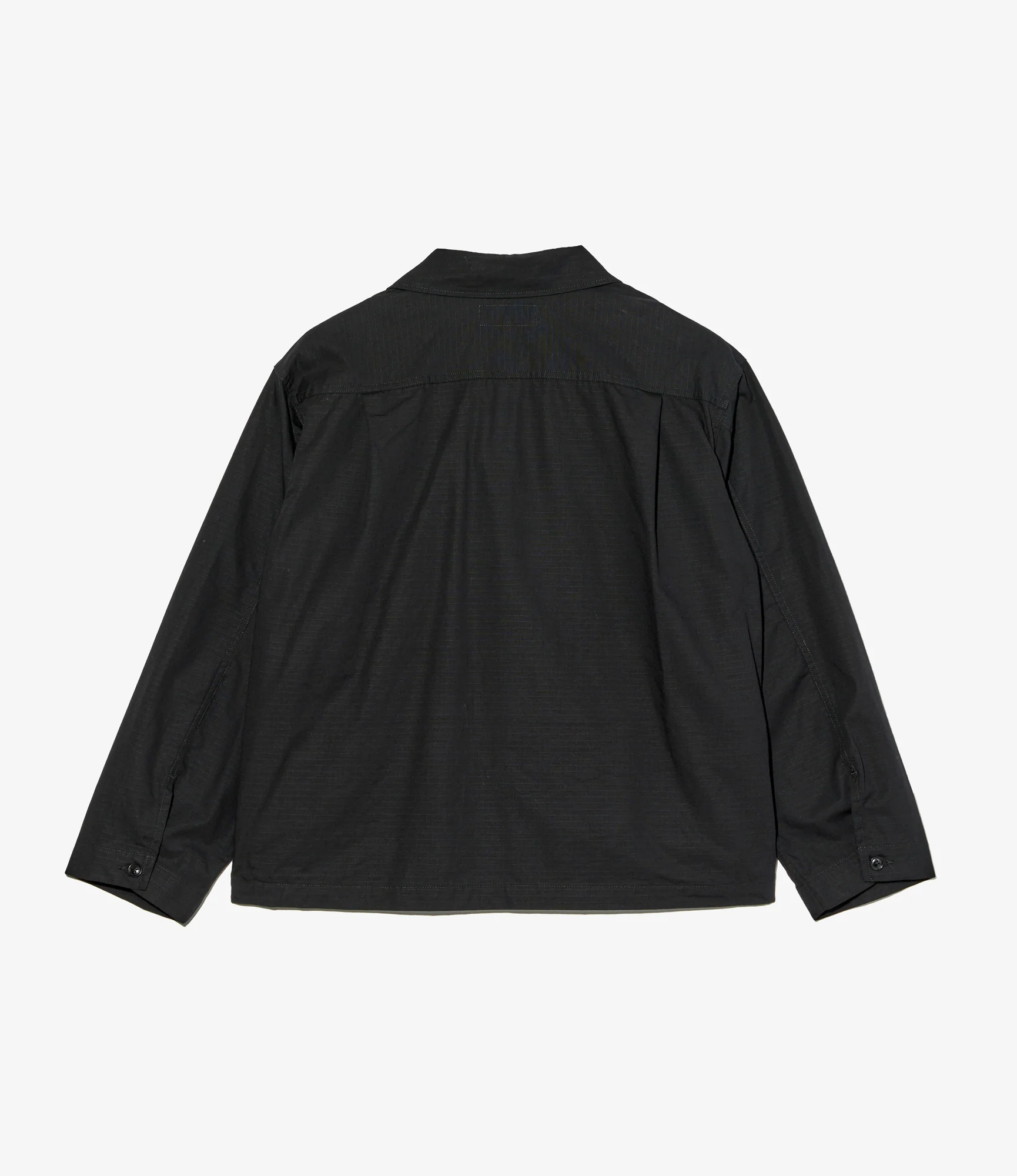 Sea Bees Jacket – Black Cotton Ripstop - Image 2