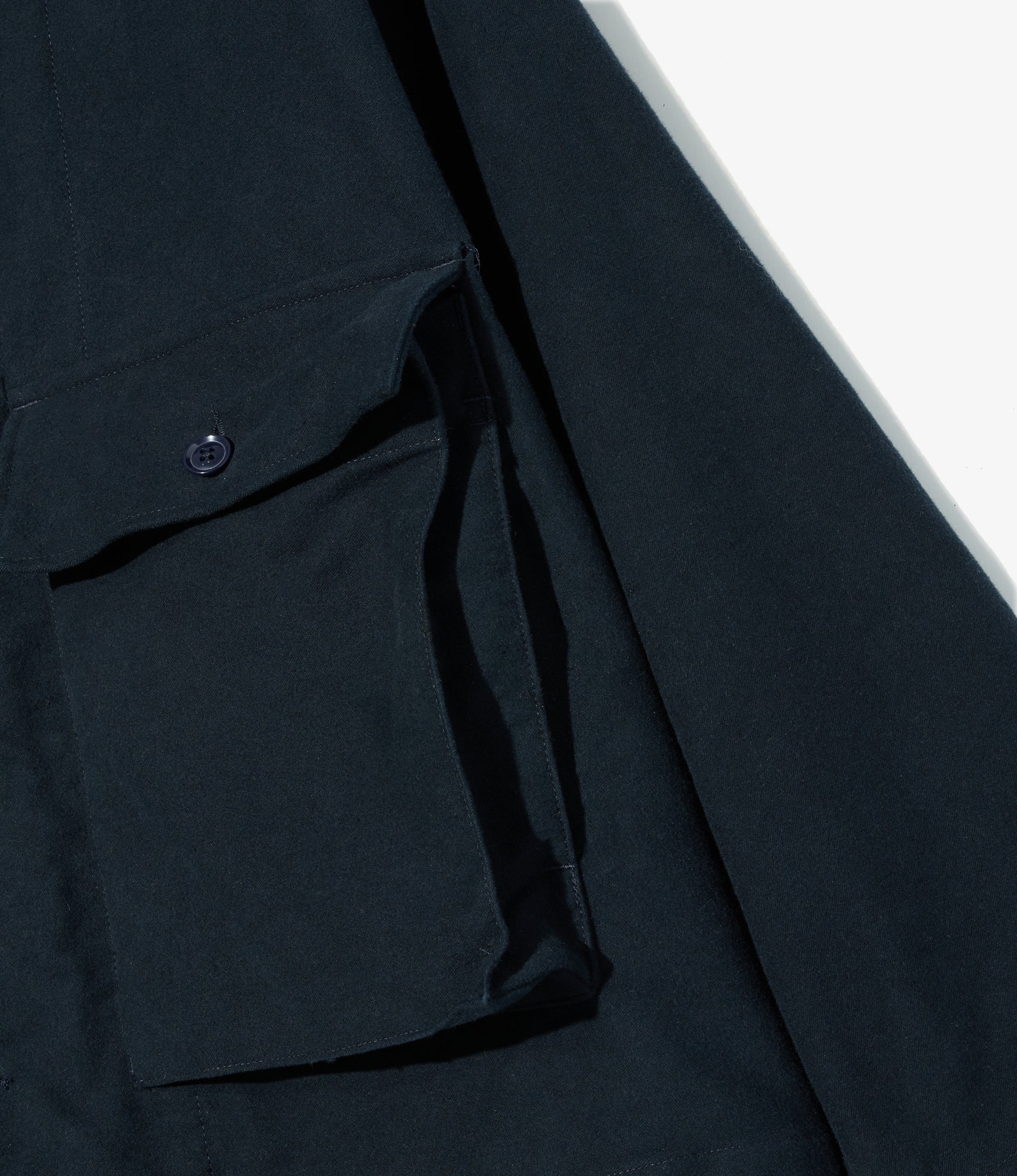 Sea Bees Jacket – Dark Navy Moleskin - Image 2