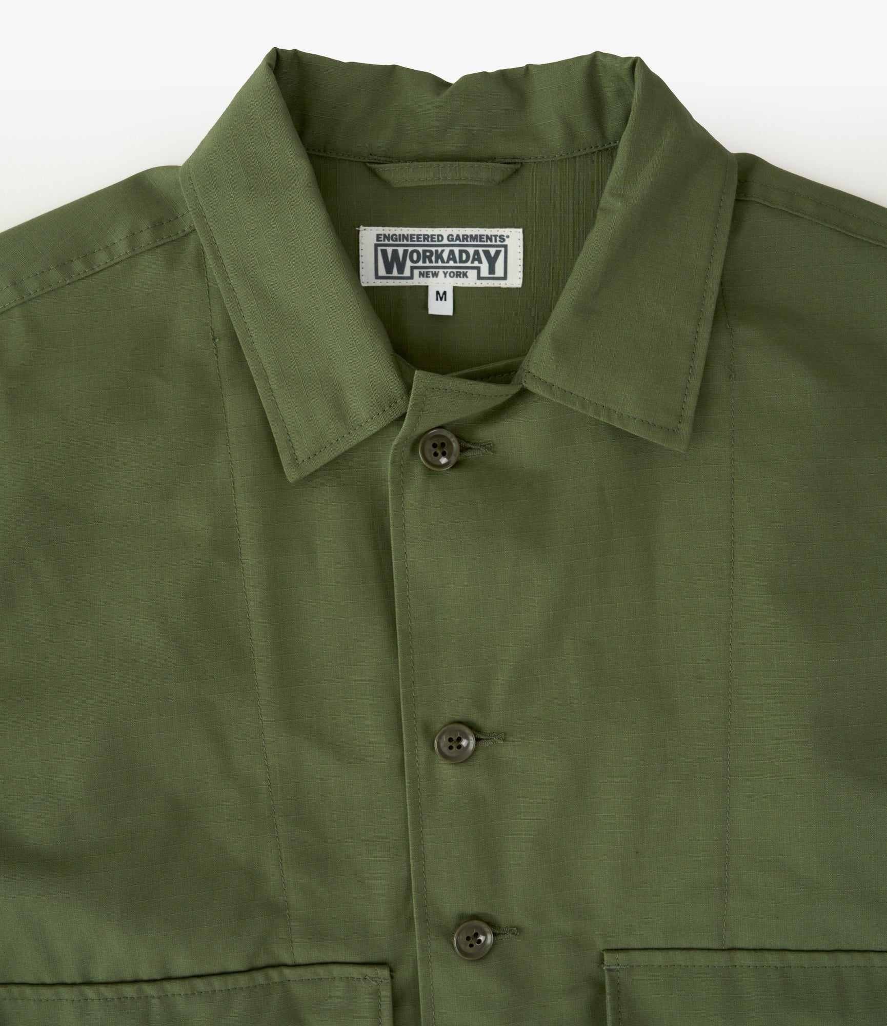 Sea Bees Jacket – Olive Ripstop Cotton - Image 3