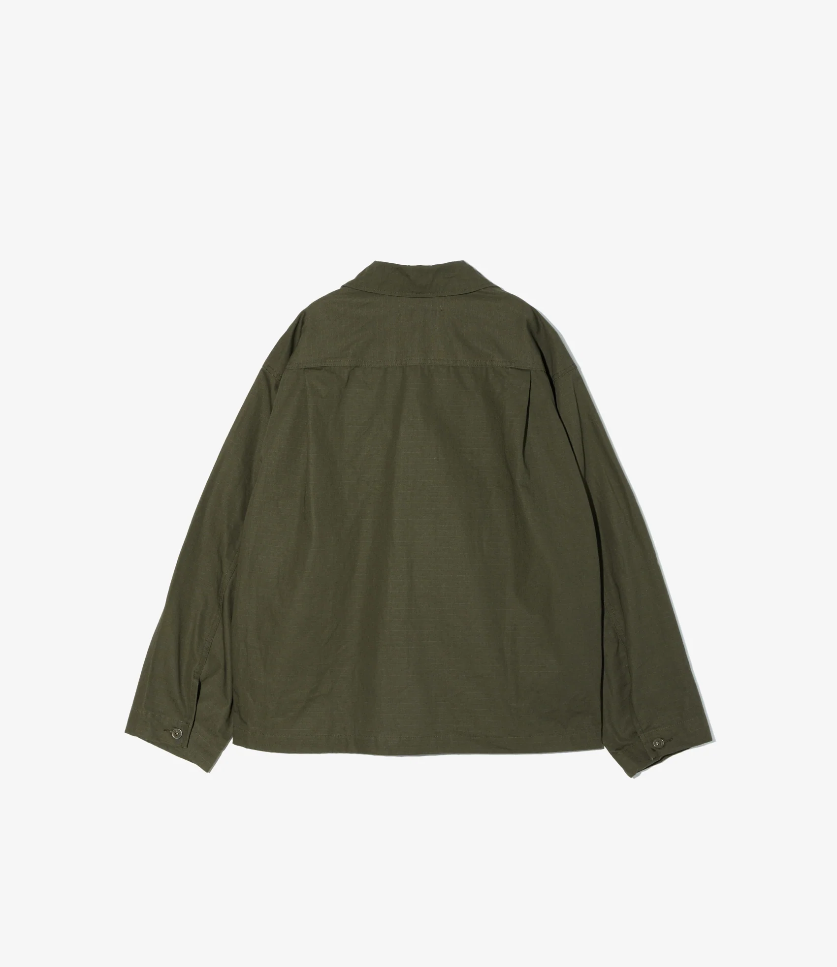 Sea Bees Jacket – Olive Heavy Ripstop Cotton - Image 3